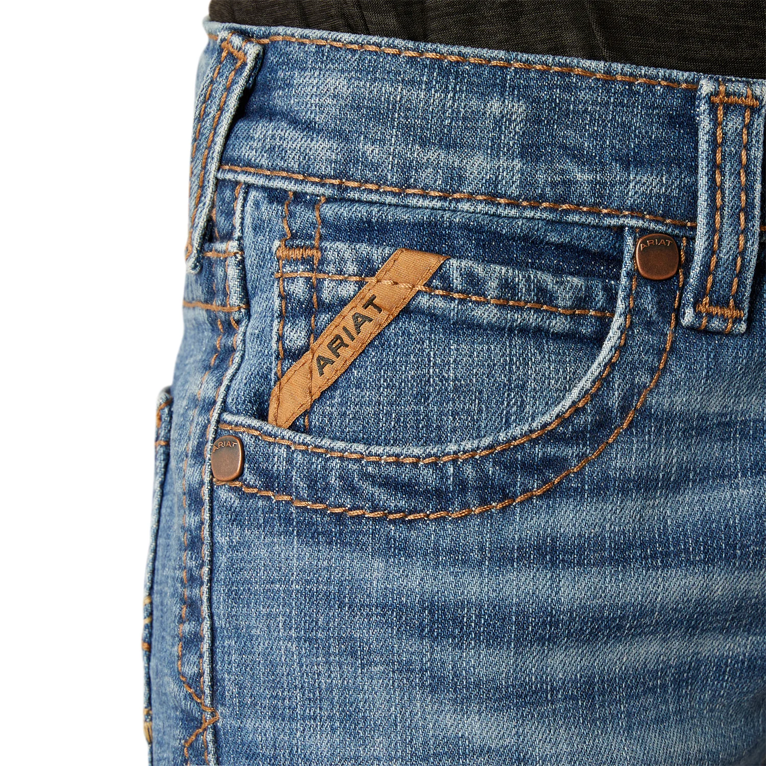 Ariat Boy's B5 Slim Straight Leg Norwich Jean - Cory - Image 3