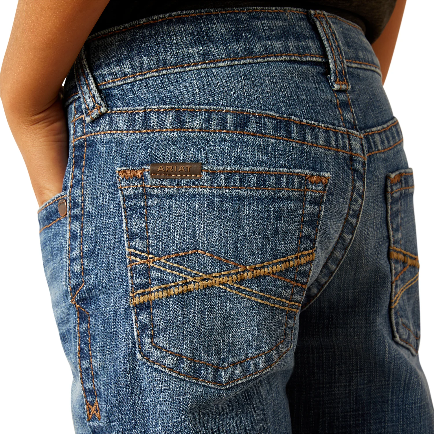 Ariat Boy's B5 Slim Straight Leg Norwich Jean - Cory - Image 4