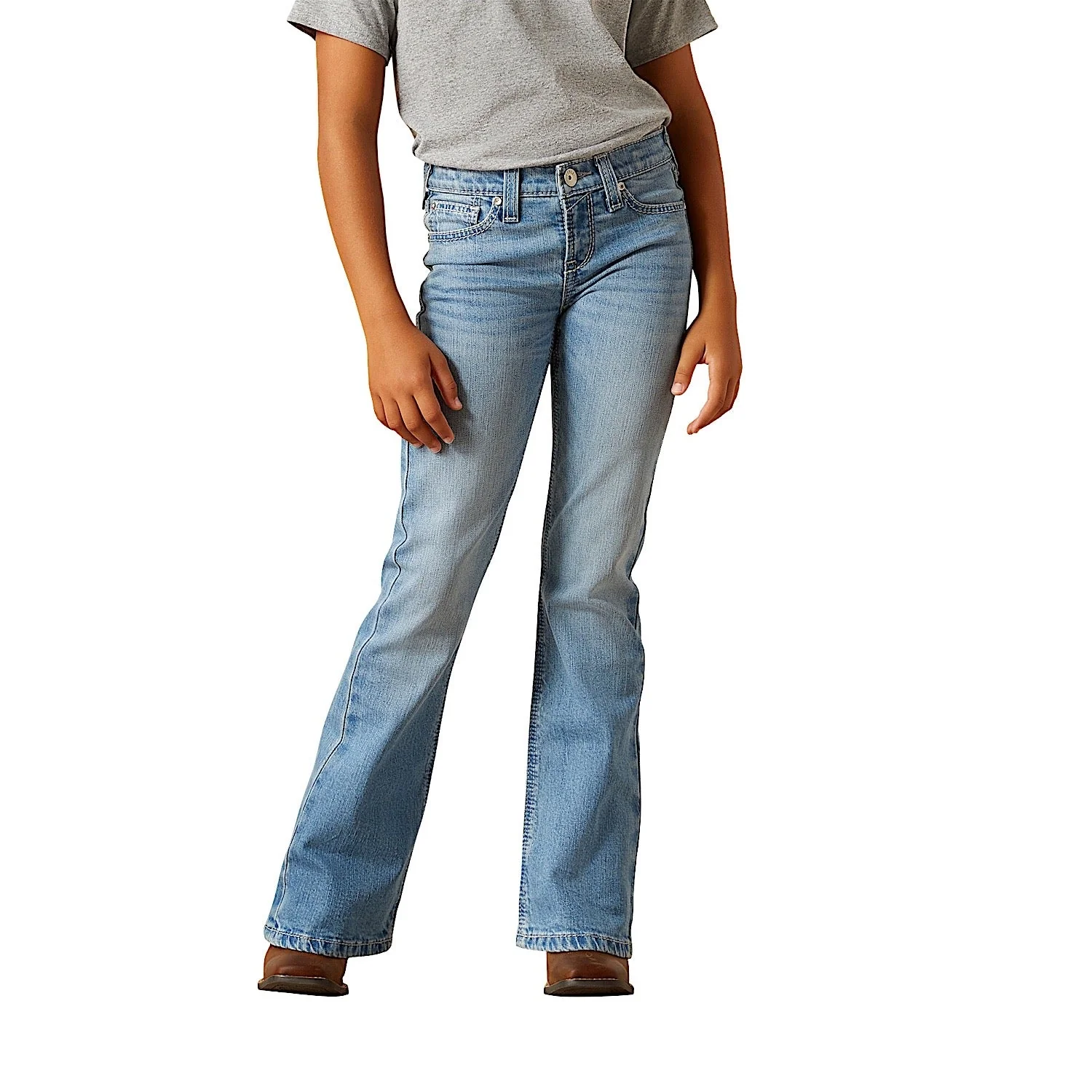 Ariat Girl's Aisha Boot Cut Jeans - Porto