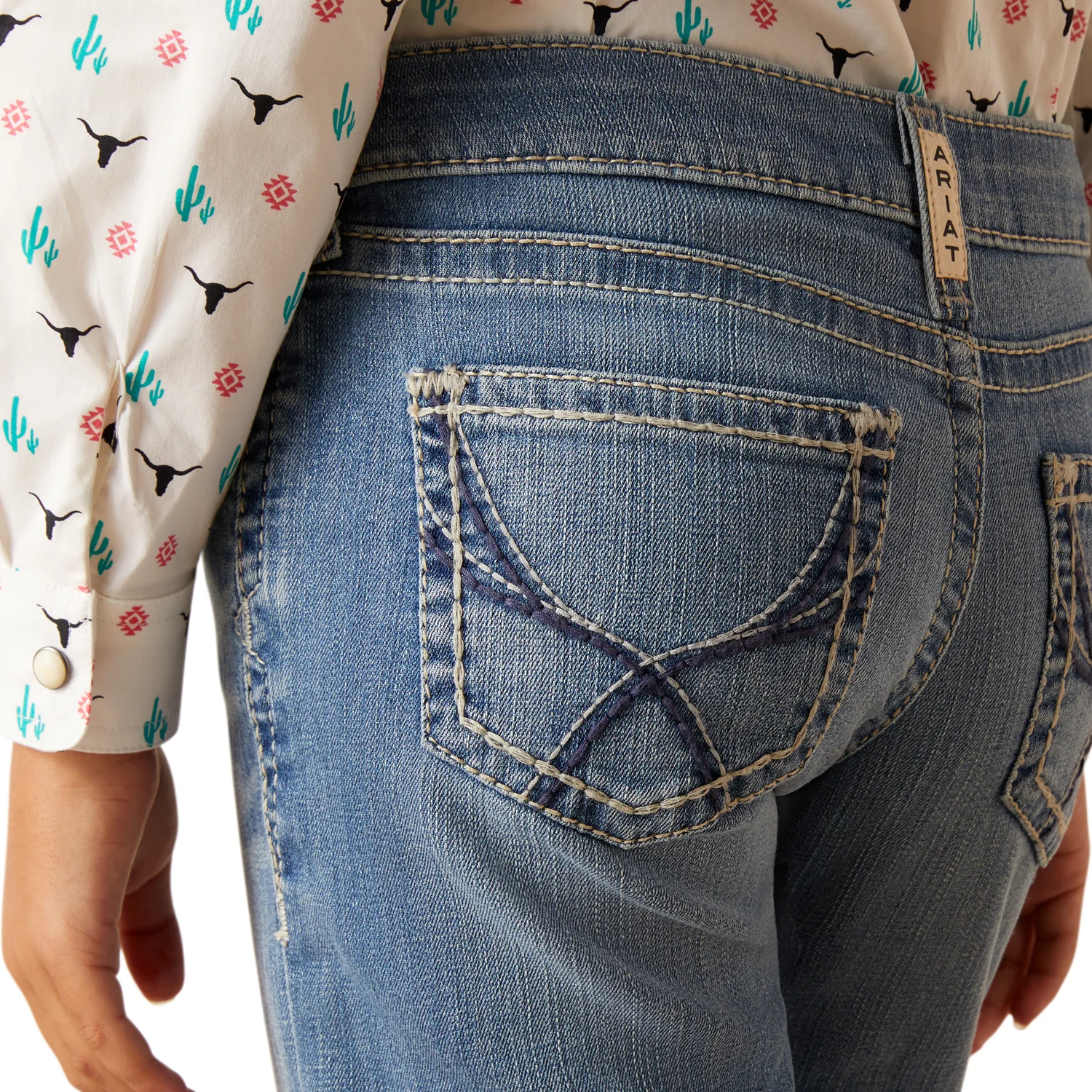 Ariat Girl's Boot Cut Jean - Hope Tennessee - Image 3