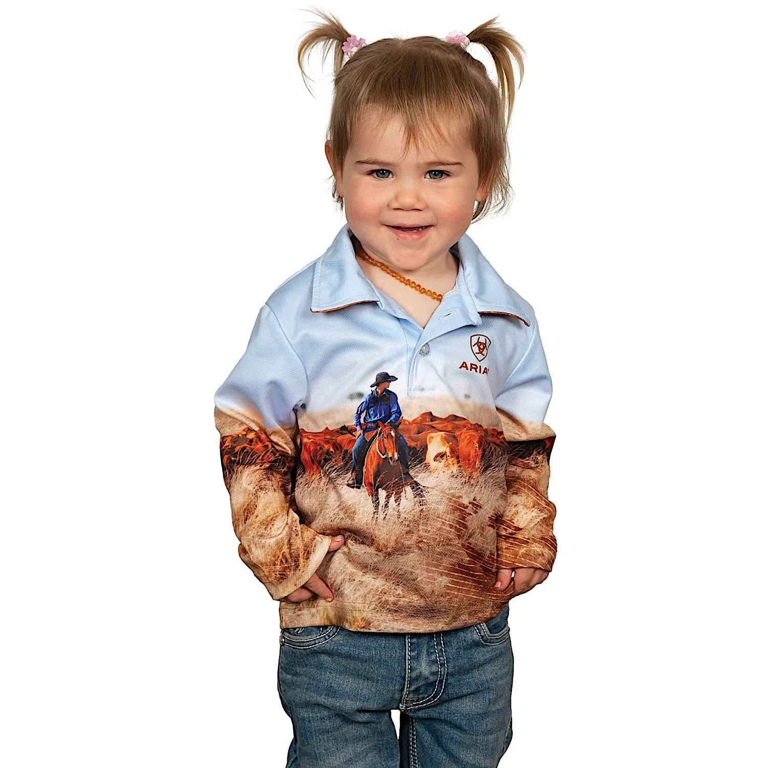 Ariat Kid's Fishing Shirt - Cattleman