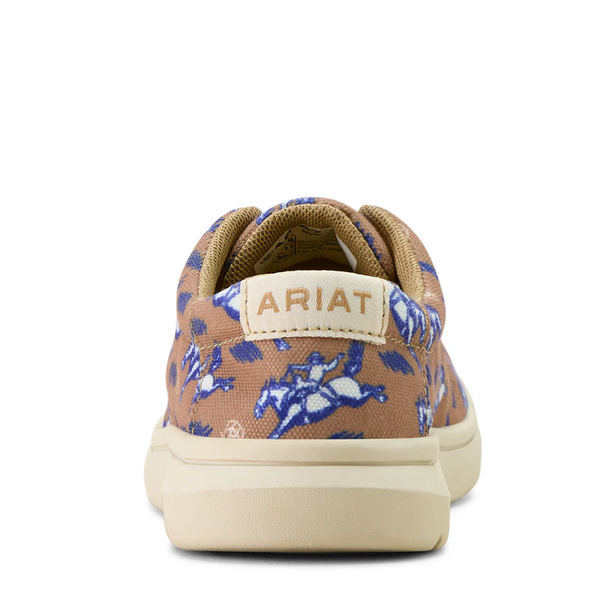 Ariat Kid's Hilo - Natural Buckin Bronc Print - Image 2