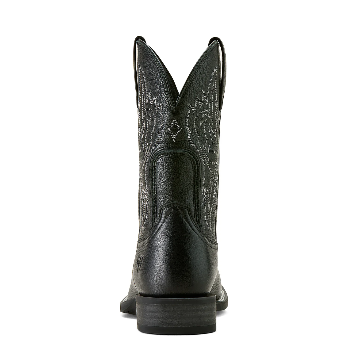 Ariat Men's Big Rig Western Cowboy Boot - Black Deertan - Image 2