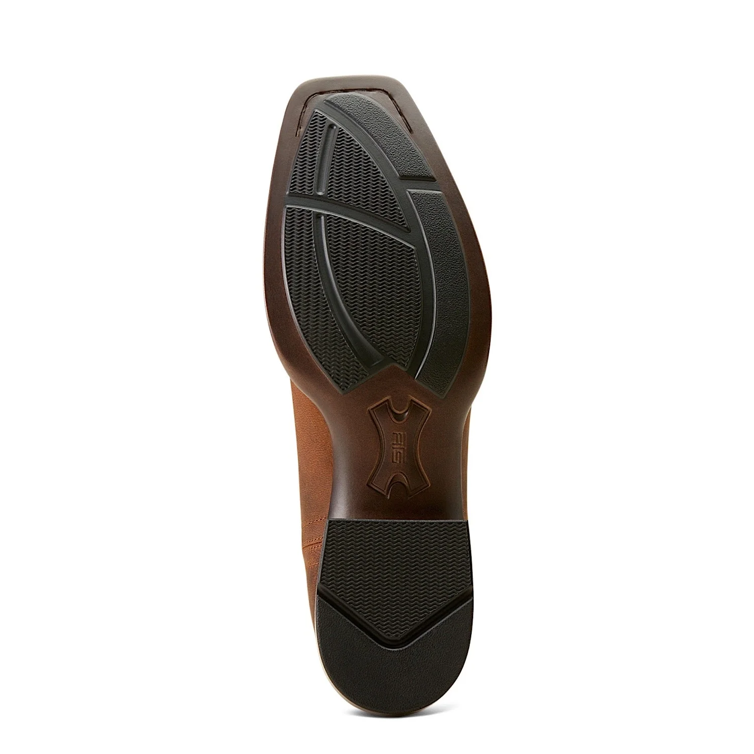 Ariat Men's Booker Ultra Square Toe Boot - Rough Tan - Image 5