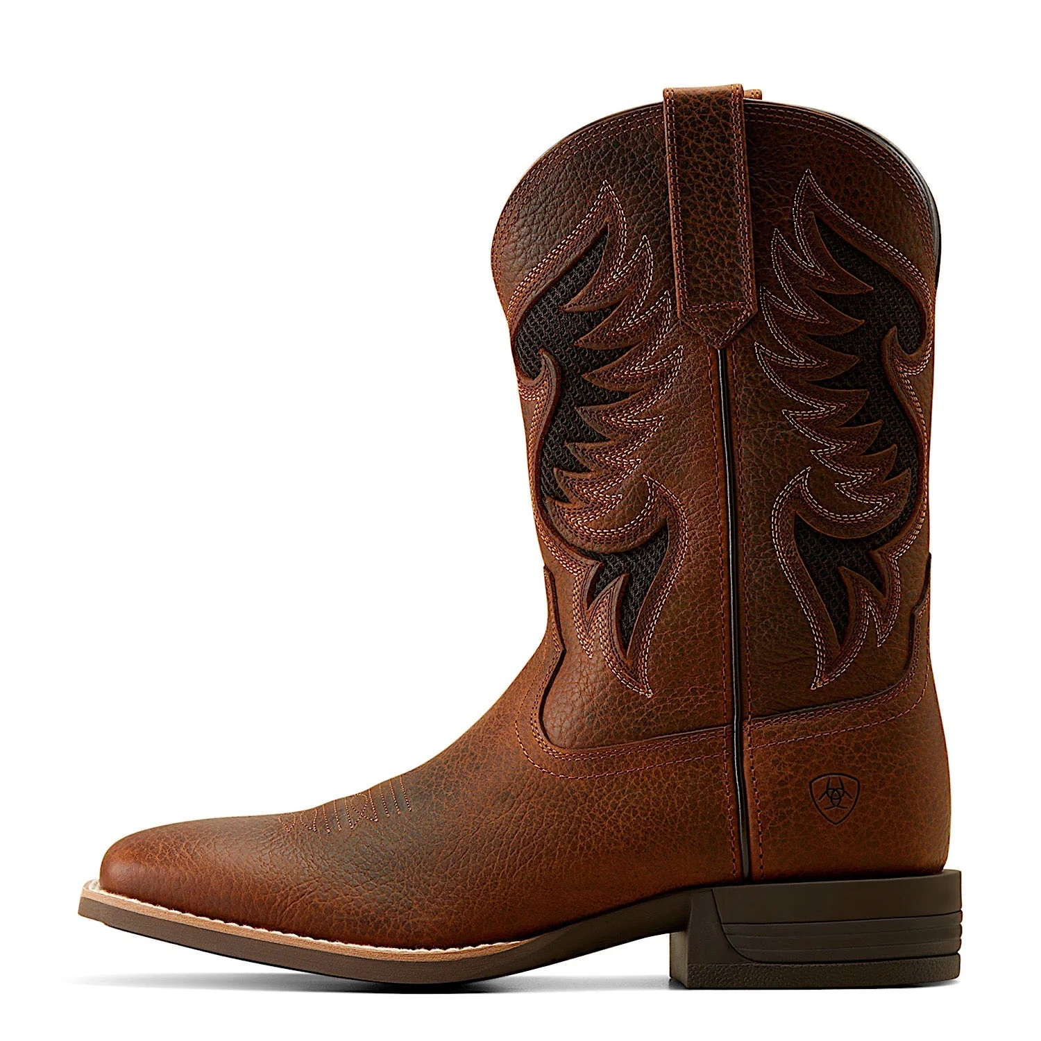 Ariat Men's Cowpuncher VentTEK Boot - Brown Oiled Rowdy - Image 5