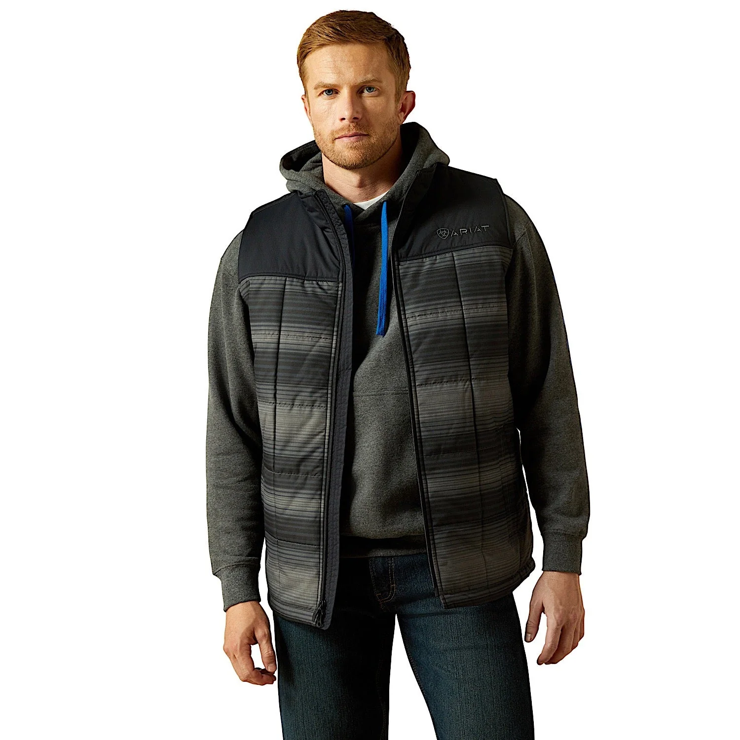 Ariat Men's Cruis Insulated Vest - Serape/Black