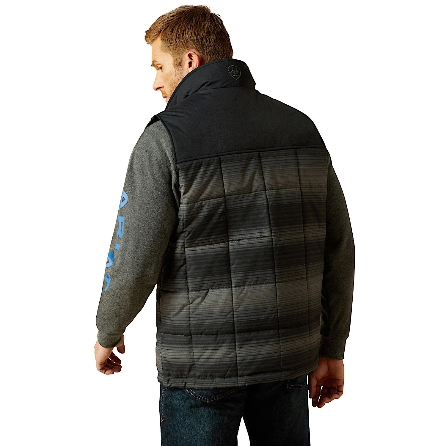Ariat Men's Cruis Insulated Vest - Serape/Black - Image 2