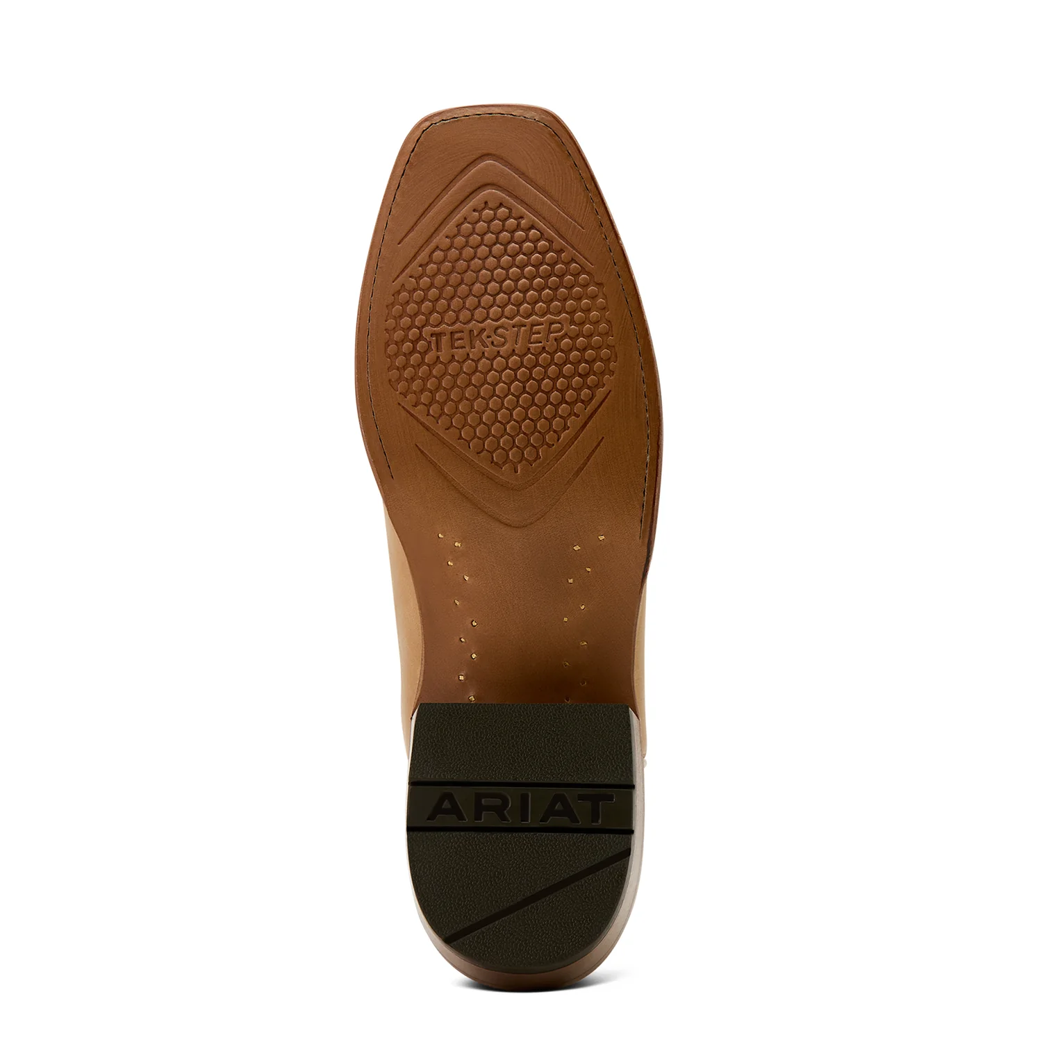 Ariat Men's Futurity Showman Western Boot - Flaxen Tan/Enduring Chocolate - Image 4