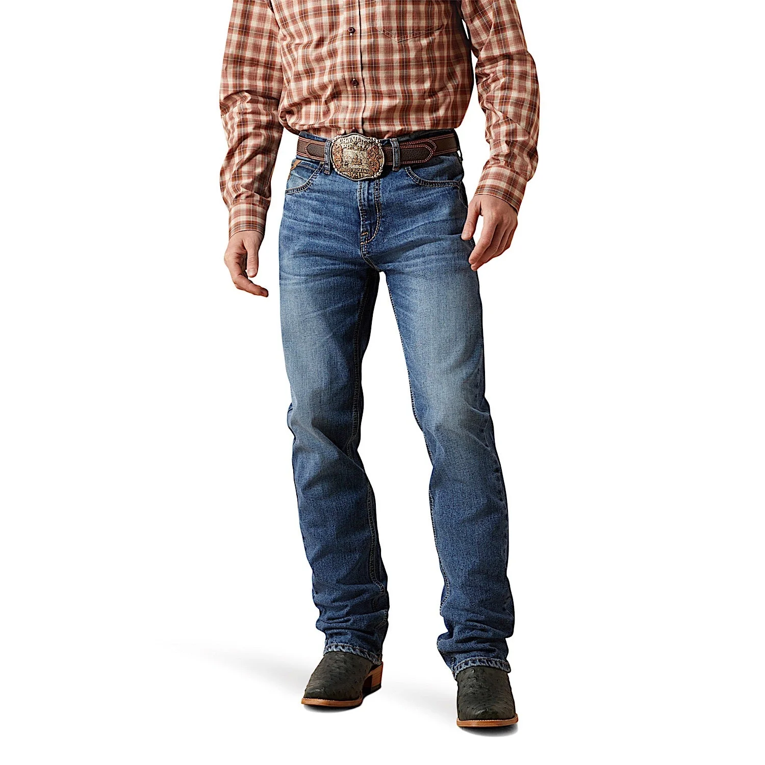 Ariat Men's High Rise M7 Straight Jean - Rebel Livermore