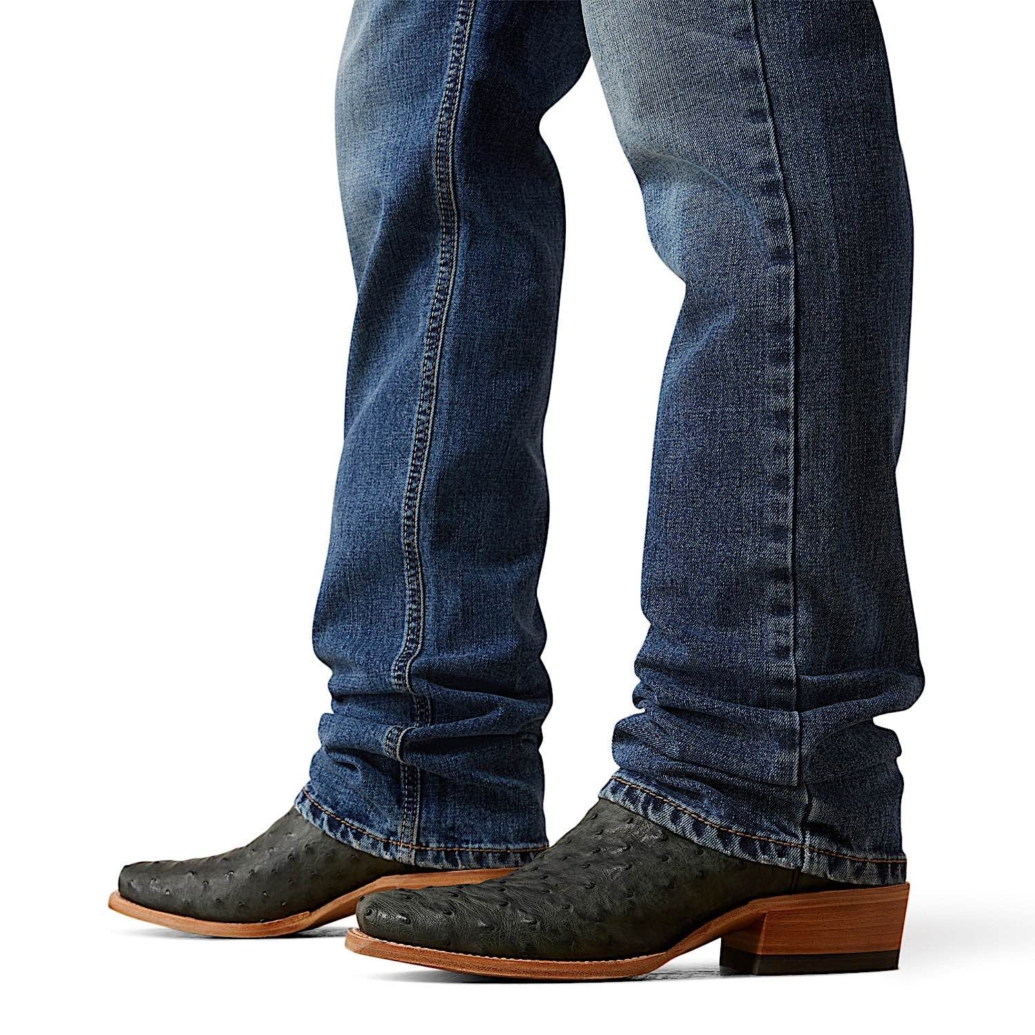 Ariat Men's High Rise M7 Straight Jean - Rebel Livermore - Image 7