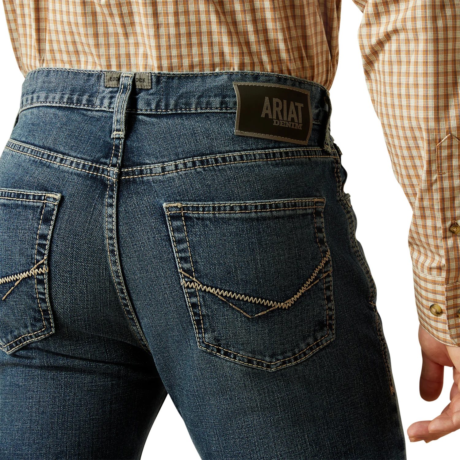 Ariat Men's High Rise M7 Straight Jean - Sawyer Norris - Image 3