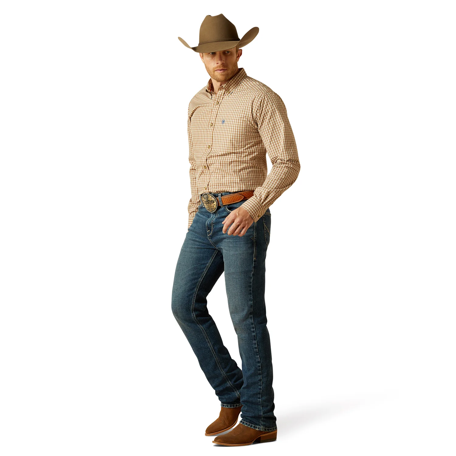 Ariat Men's High Rise M7 Straight Jean - Sawyer Norris - Image 6
