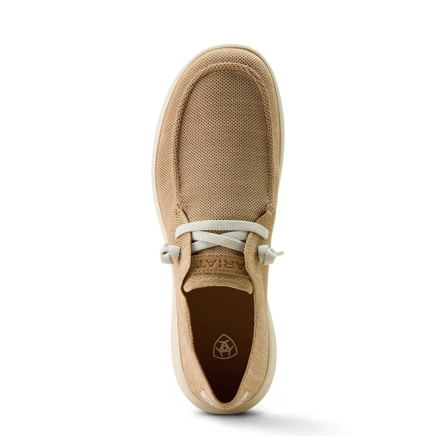 Ariat Men's Hilo Shoe - Light Tan Knit - Image 5