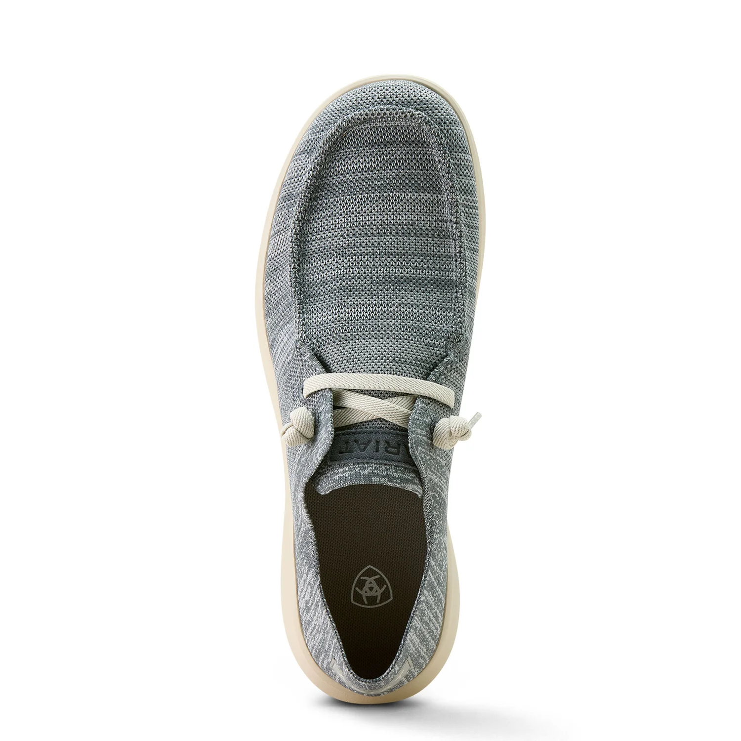 Ariat Men's Hilo Shoe - Medium Grey Knit - Image 5