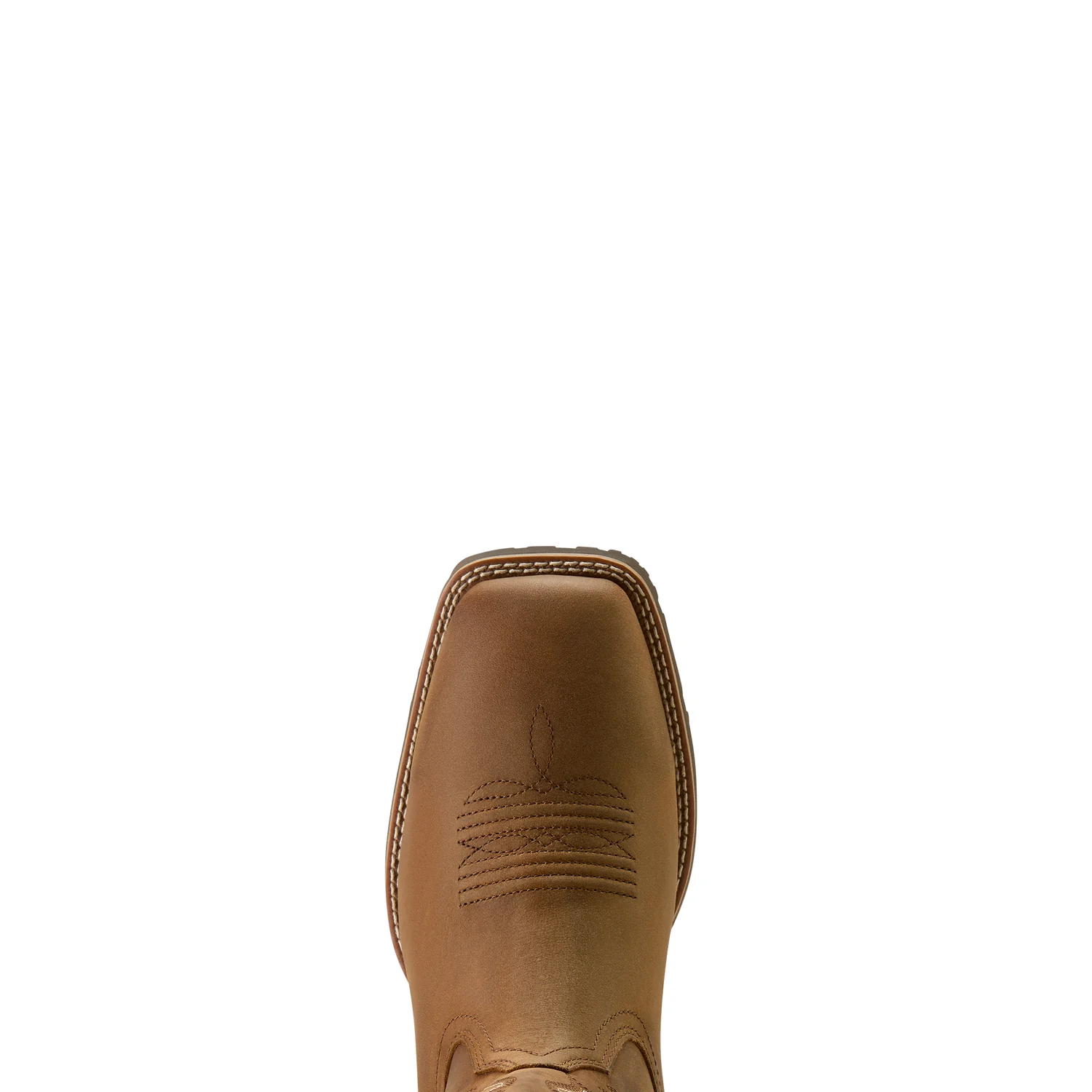 Ariat Men's Hybrid Ranchway Waterproof Cowboy Boot - Distressed Brown - Image 5