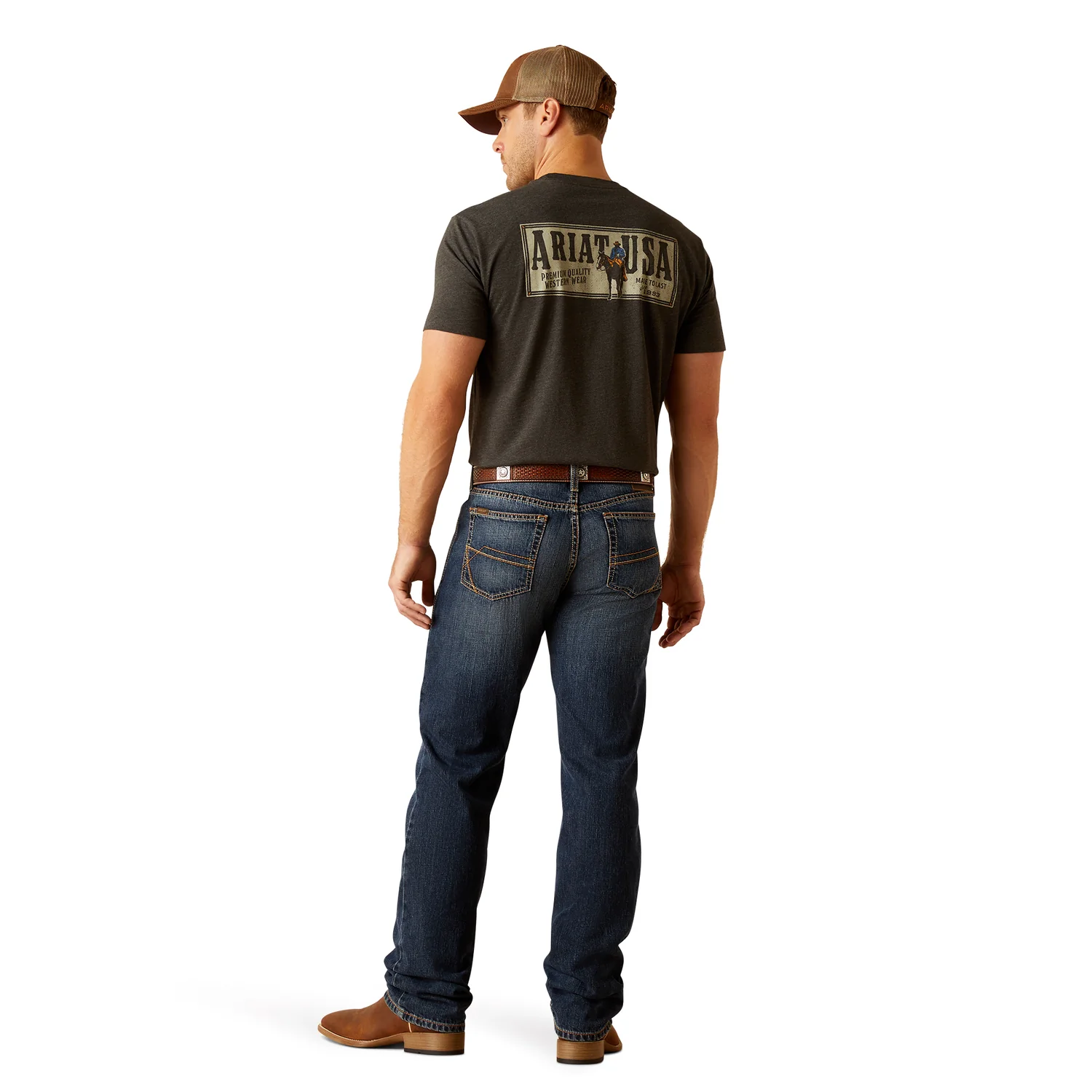 Ariat Men's M2 Cleveland Bootcut Jeans - Bradford - Image 2