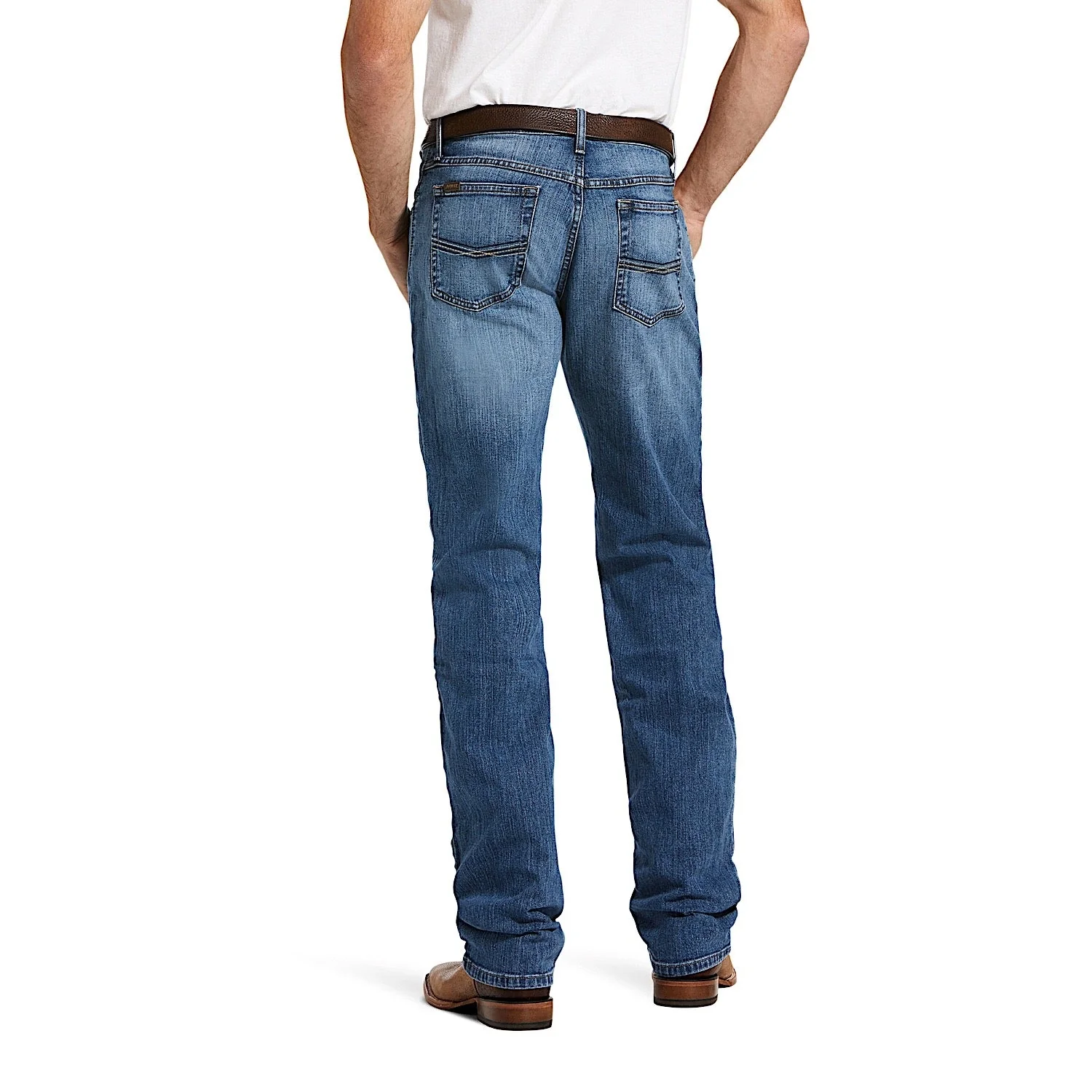 Ariat Men's M2 Stretch Relaxed Legacy Boot Cut Jeans - Brandon - Image 3