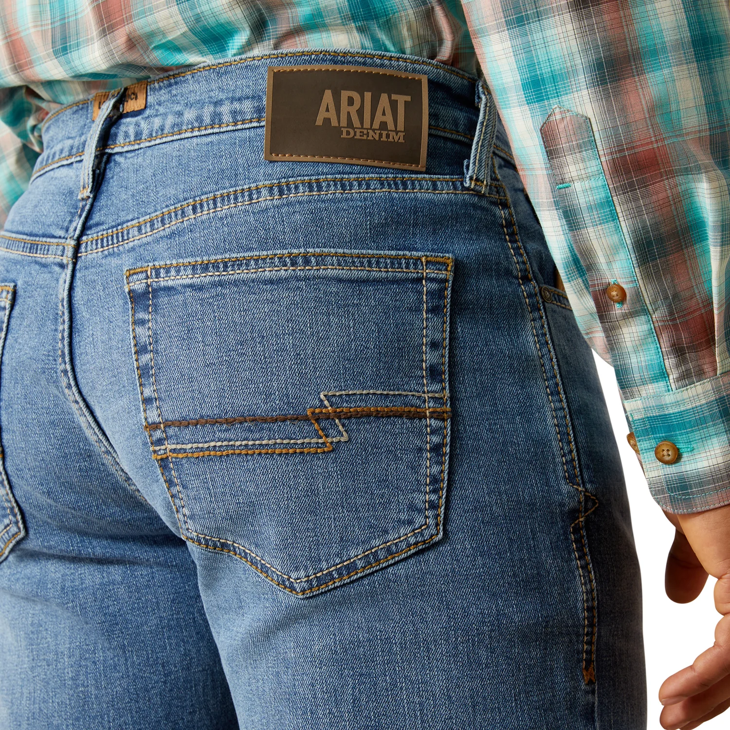 Ariat Men's M4 Boot Cut Jean - Pickett Abner - Image 4