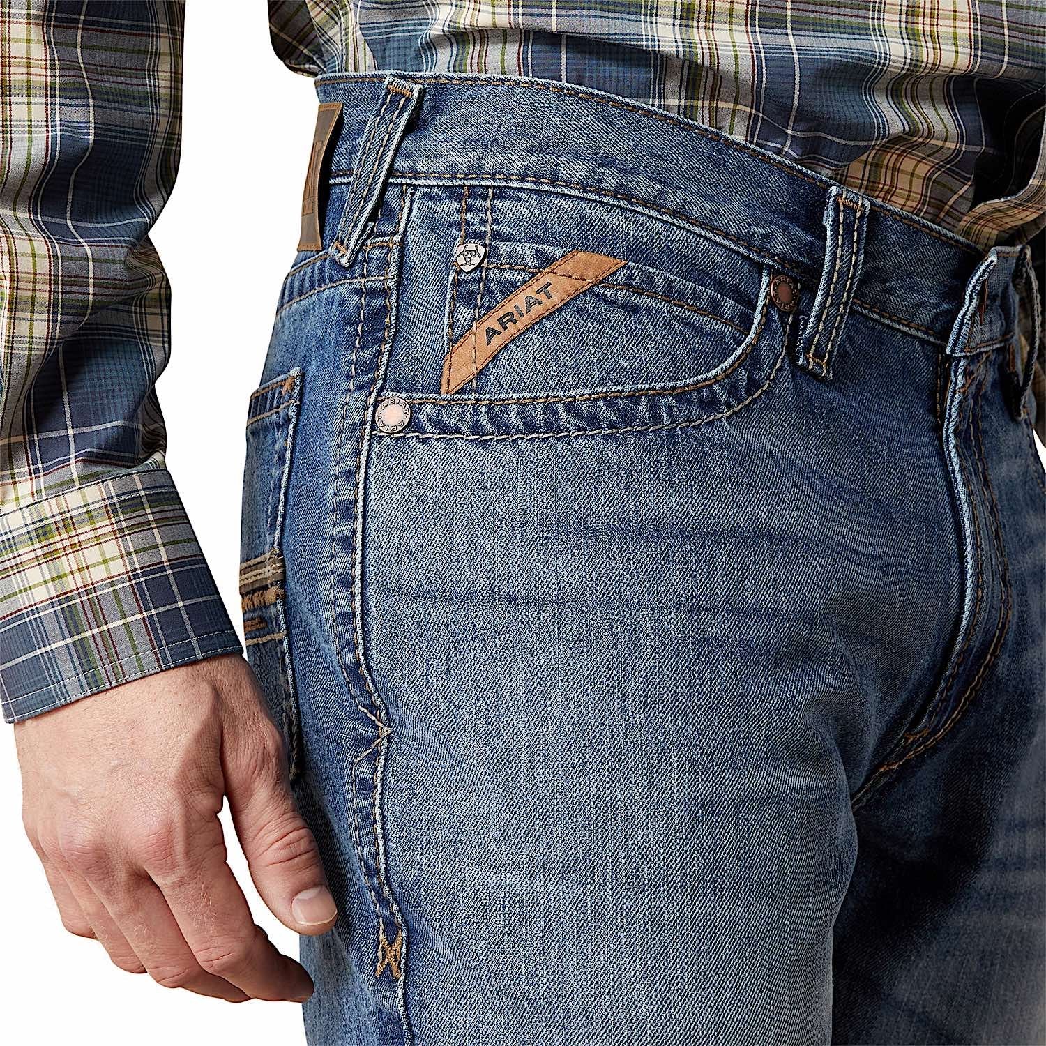 Ariat Men's M4 Boot Cut Jean - Shane Rogers - Image 4