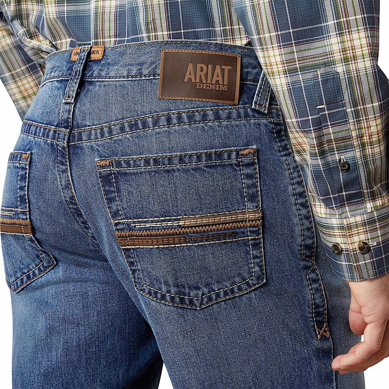 Ariat Men's M4 Boot Cut Jean - Shane Rogers - Image 5