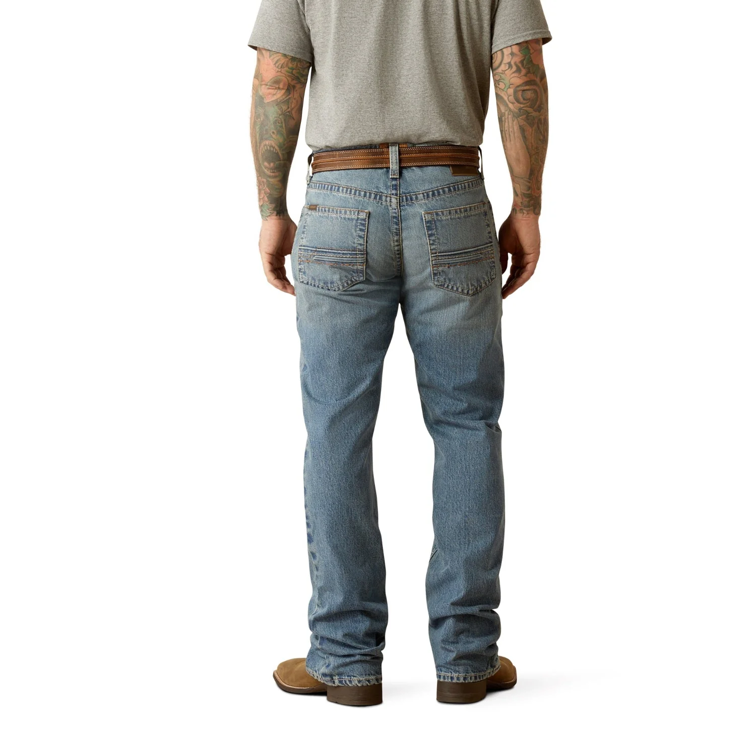 Ariat Men's M4 Relaxed Louis Boot Cut Jean - Corralitos - Image 2
