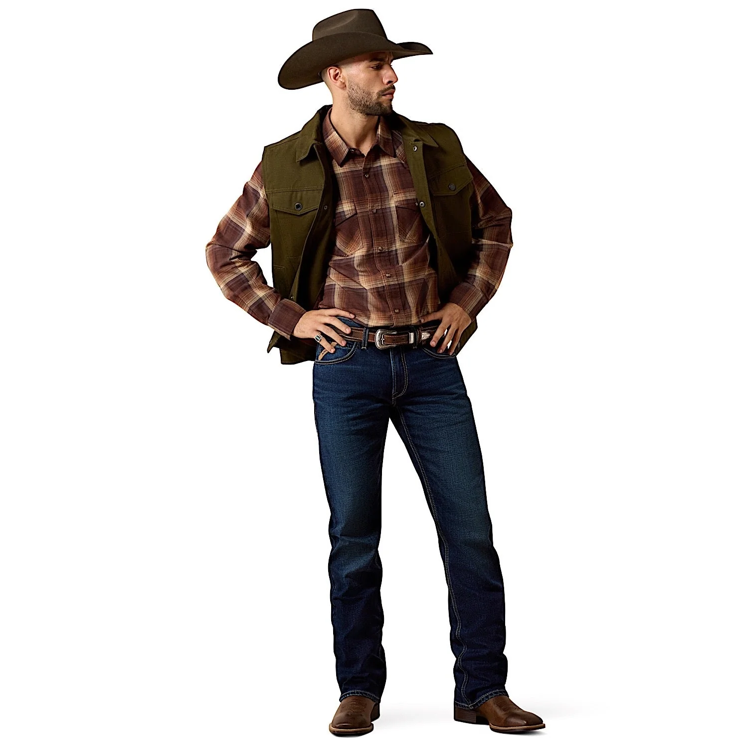 Ariat Men's M5 Acclimatise Straight Jean - Gideon Thatcher - Image 3