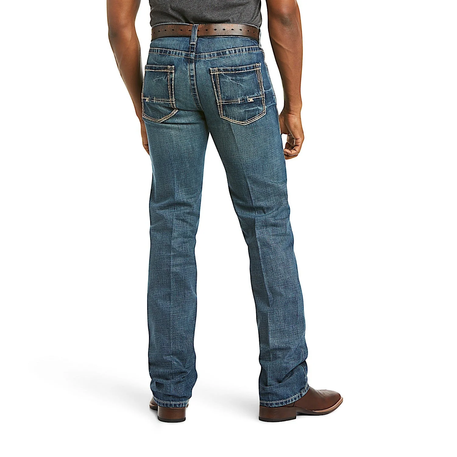 Ariat Men's M5 Boundary Slim Straight Leg Jeans - Gulch - Image 2
