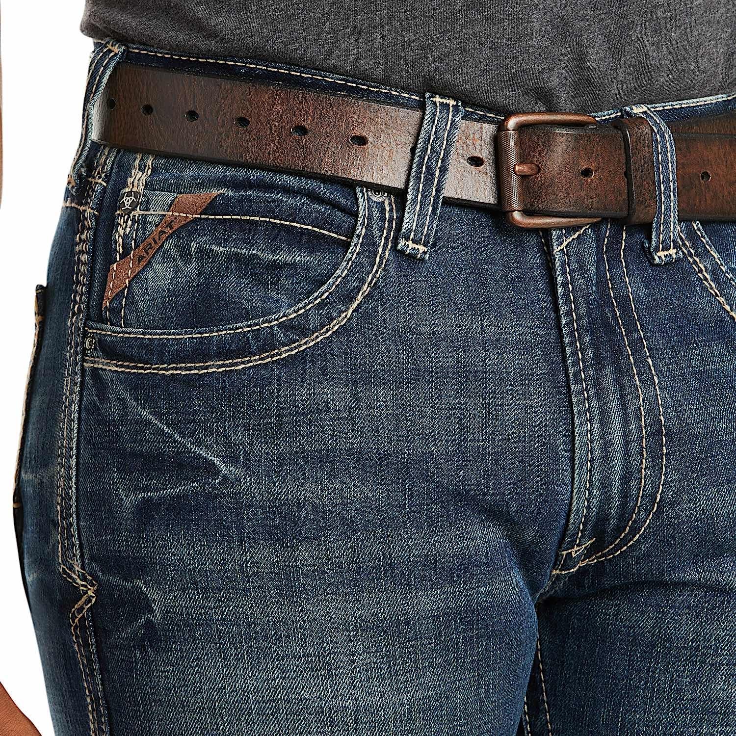 Ariat Men's M5 Boundary Slim Straight Leg Jeans - Gulch - Image 4