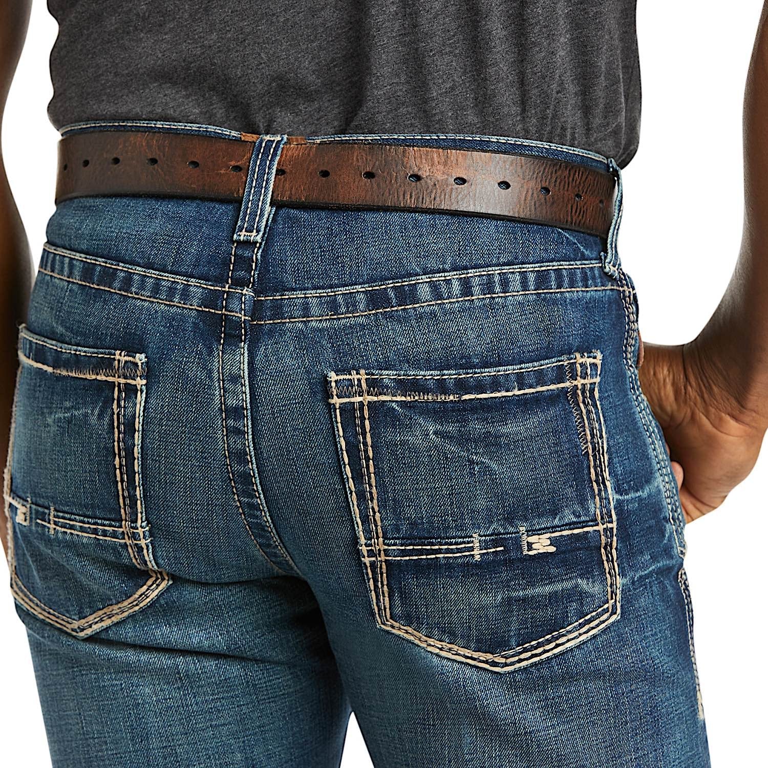 Ariat Men's M5 Boundary Slim Straight Leg Jeans - Gulch - Image 6