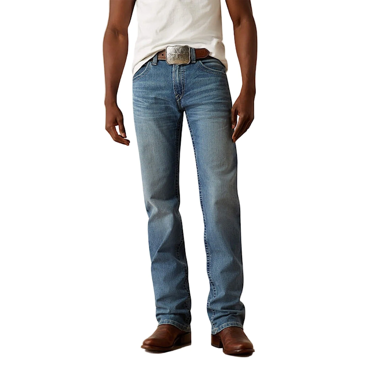 Ariat Men's M5 Straight Forrest Straight Leg Jeans - Clarence