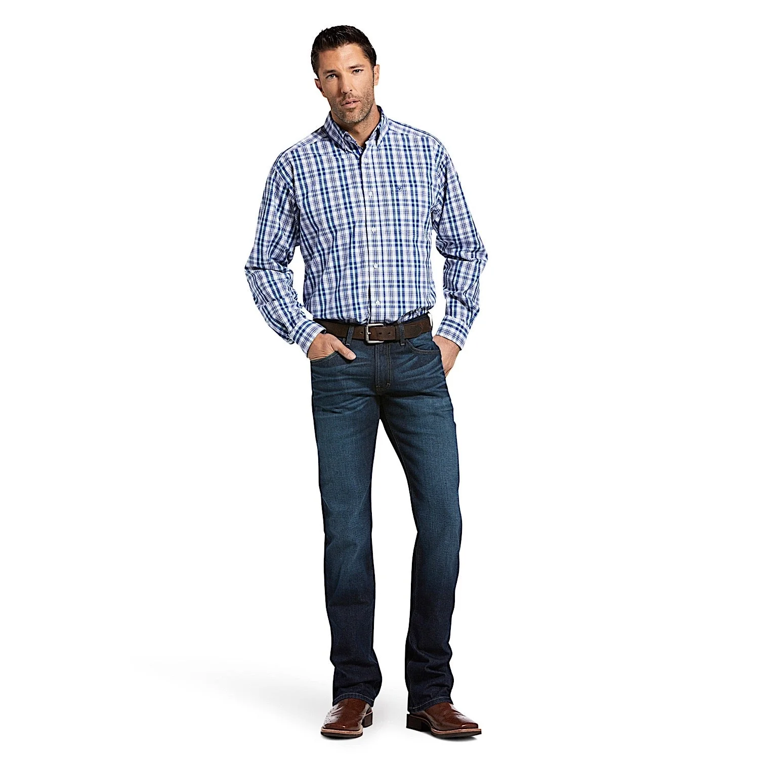 Ariat Men's M5 Stretch Straight Leg Jean - Legacy Durham - Image 3