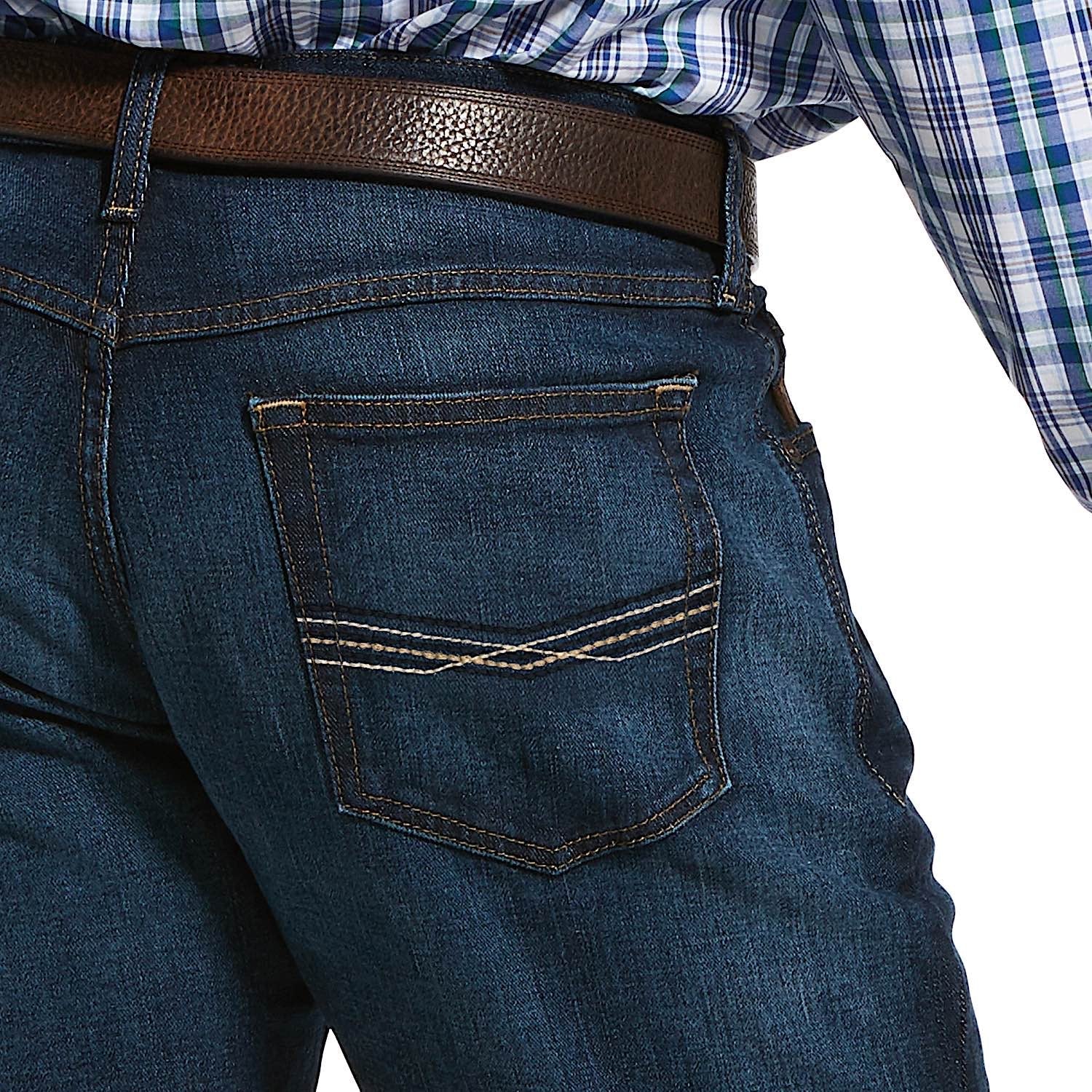 Ariat Men's M5 Stretch Straight Leg Jean - Legacy Durham - Image 6