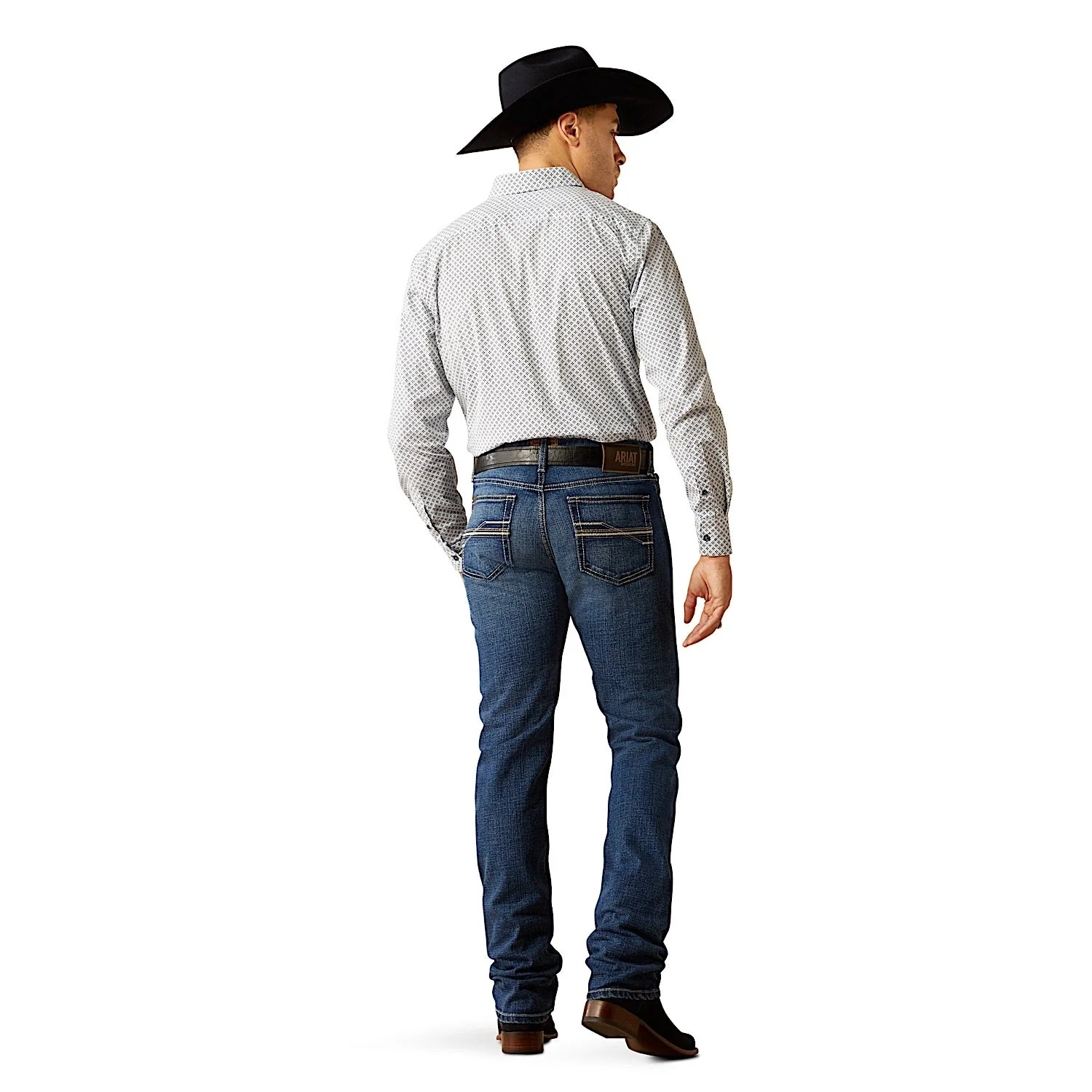 Ariat Men's M8 Modern Slim Straight Leg Jean - Ashton Champ - Image 2