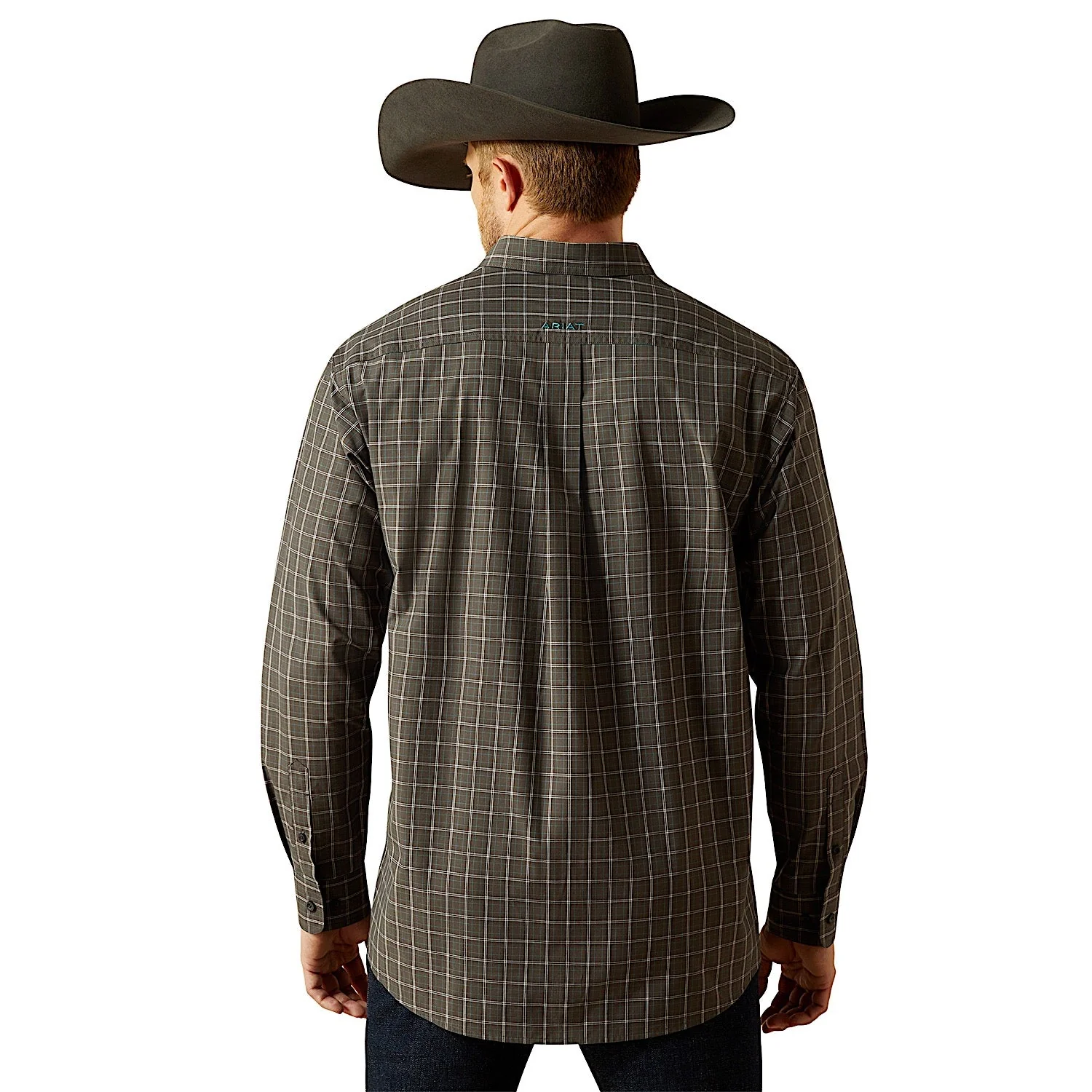 Ariat Men's Pro Series Benjamin Classic Fit Shirt - Black - Image 2