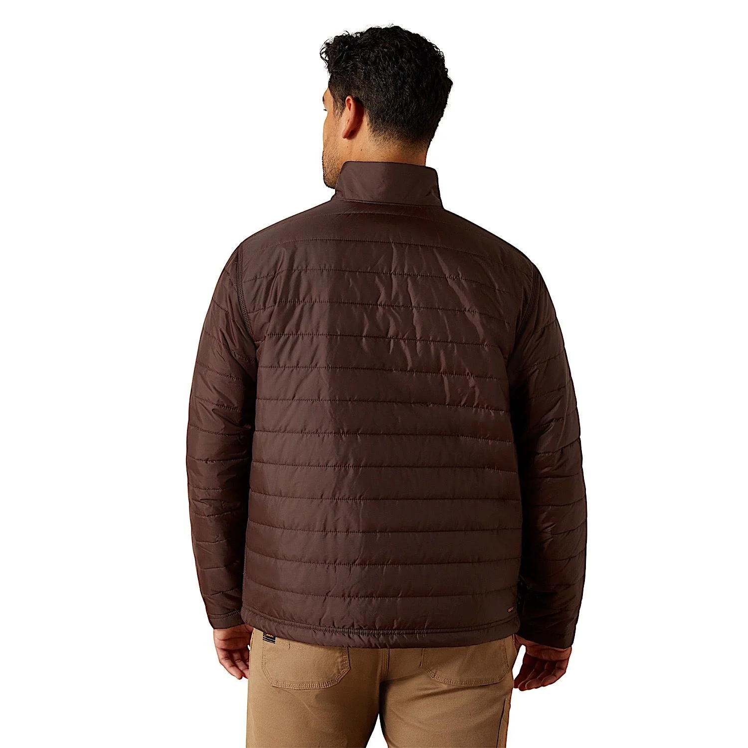 Ariat Men's Rebar Cordura Ripstop Lightweight Insulated Jacket - Mole - Image 3