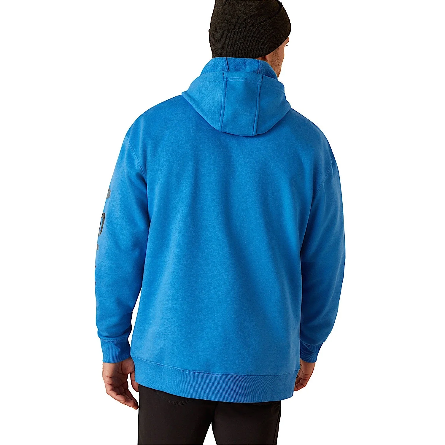 Ariat Men's Rebar Graphic Hoodie - Campanula - Image 2