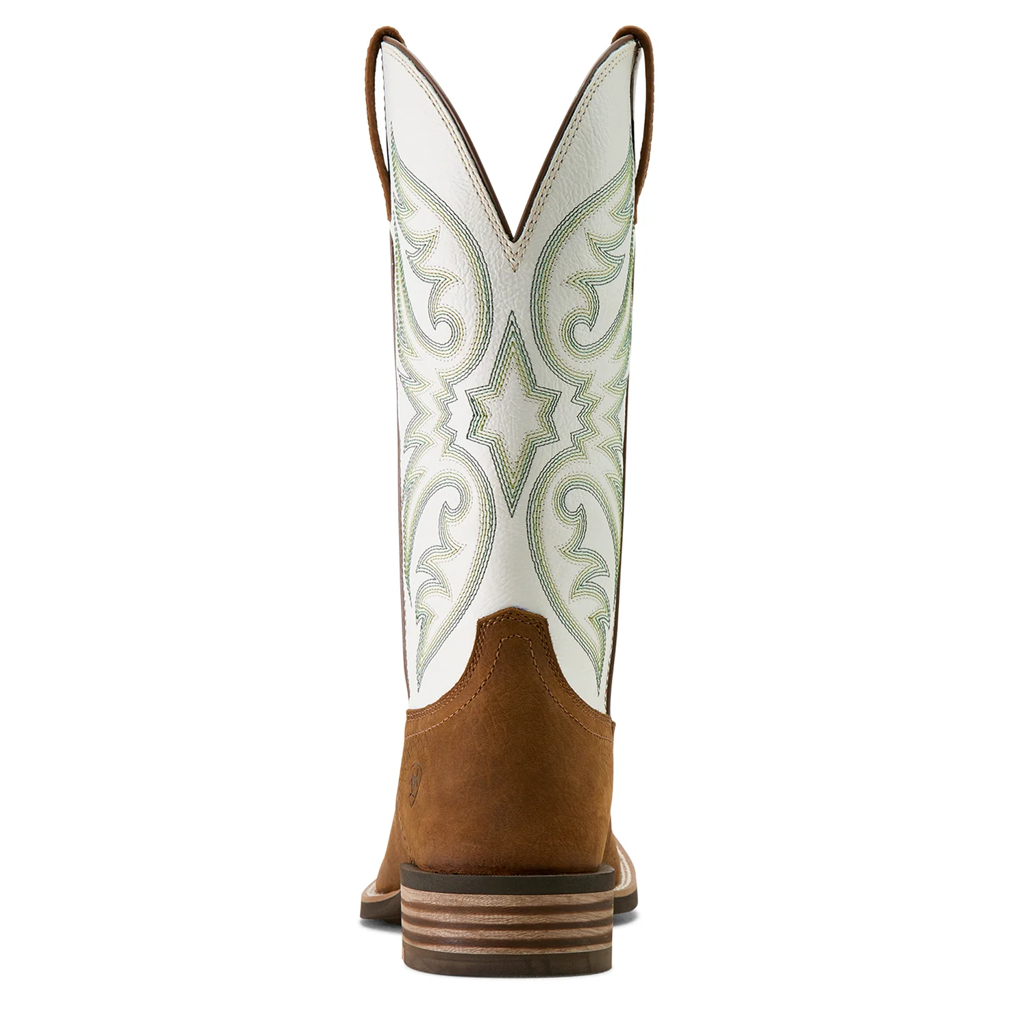 Ariat Men's Ricochet Cowboy Boot - Mustang Brown/Smokey Cream - Image 2
