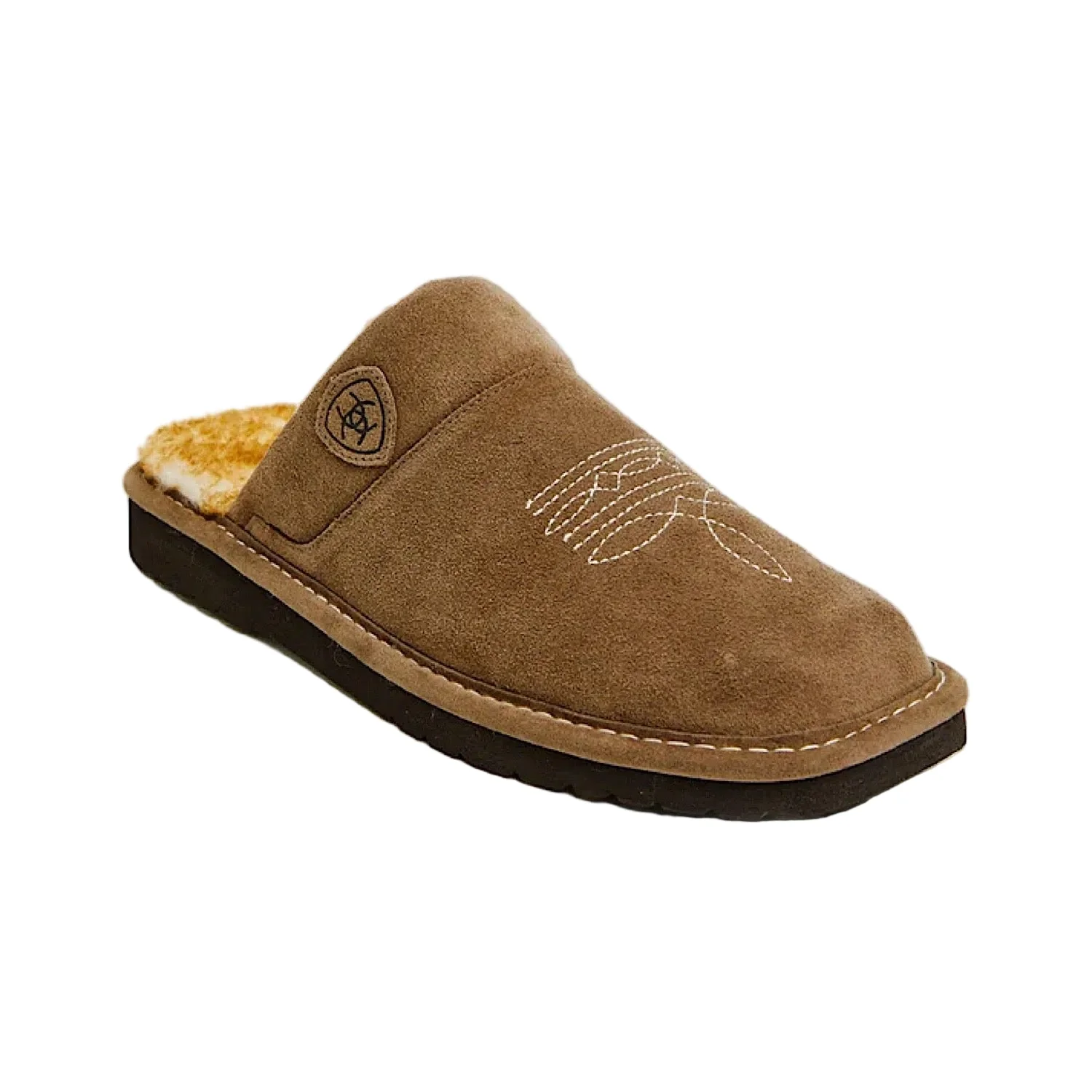 Ariat Men's Silversmith Square Toe Slipper - Stone