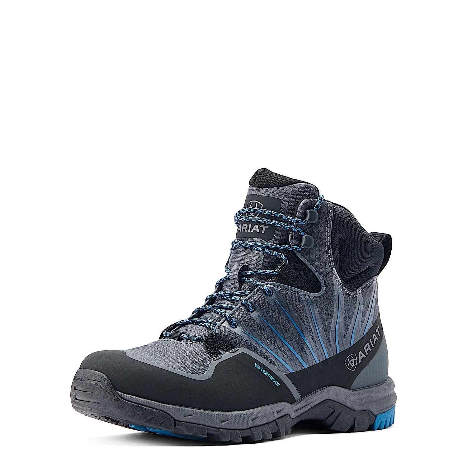 Ariat Men's Skyline Solaris H20 Boot - Shadow Grey/Sapphire