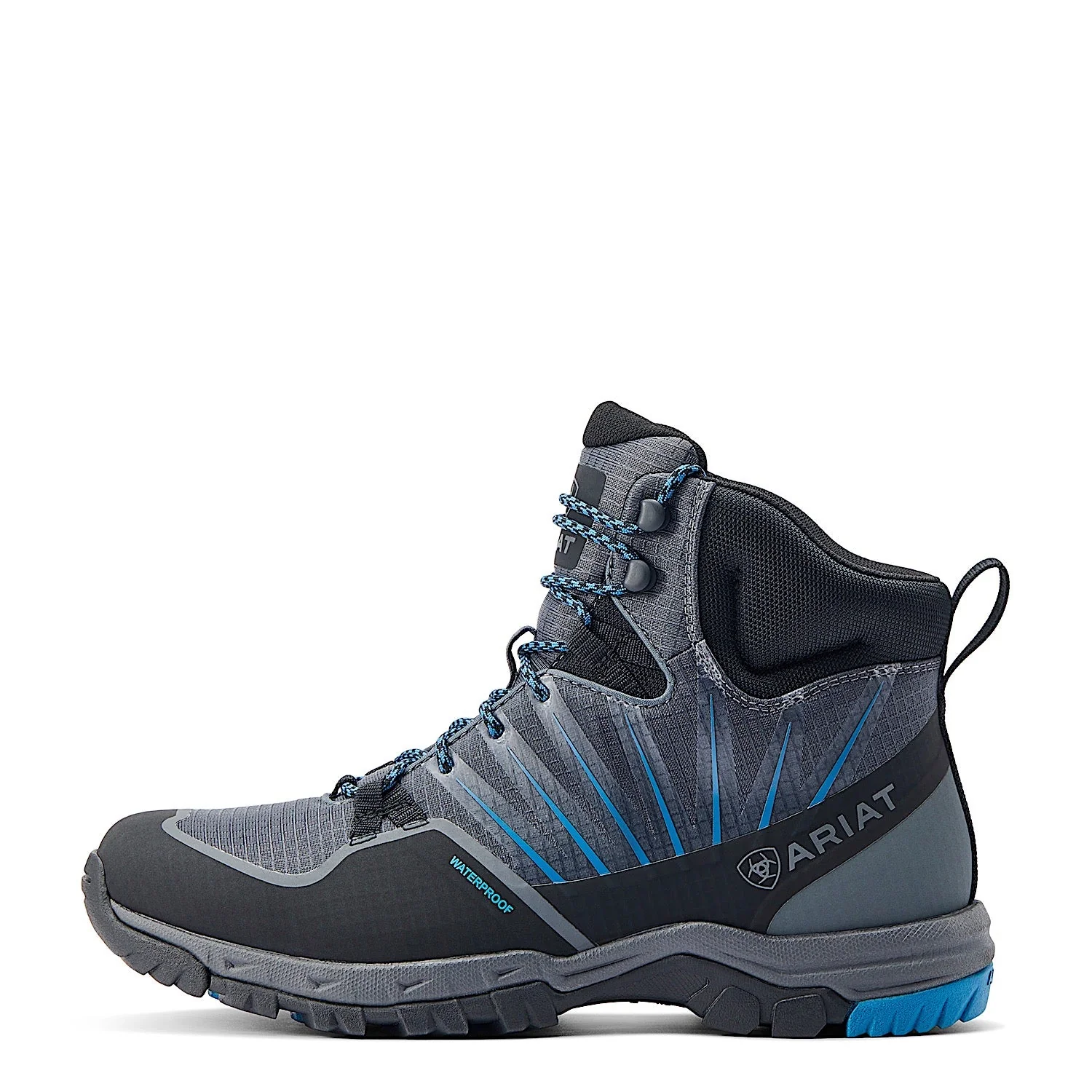 Ariat Men's Skyline Solaris H20 Boot - Shadow Grey/Sapphire - Image 5