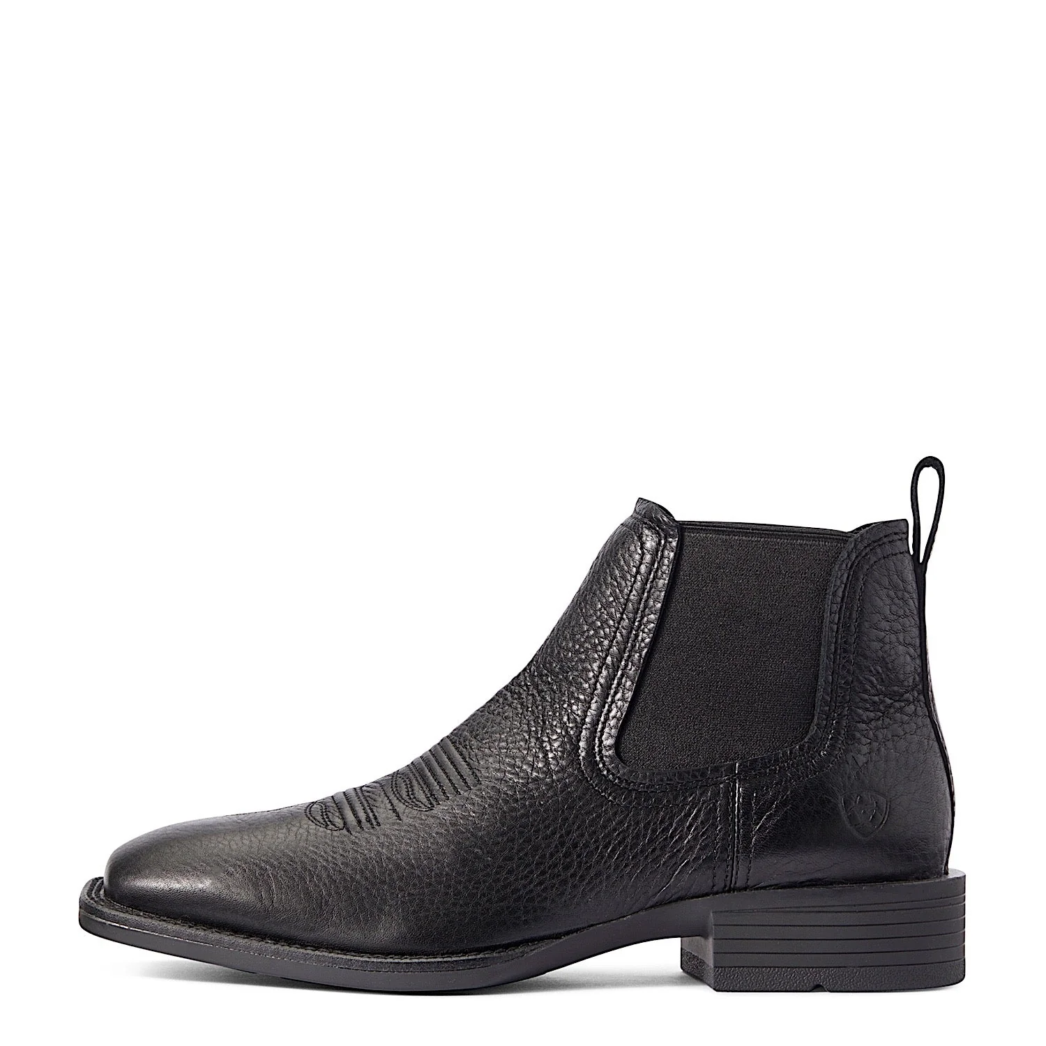 Ariat Men's Sport Booker Ultra Wide Square Toe Boot - Black - Image 2