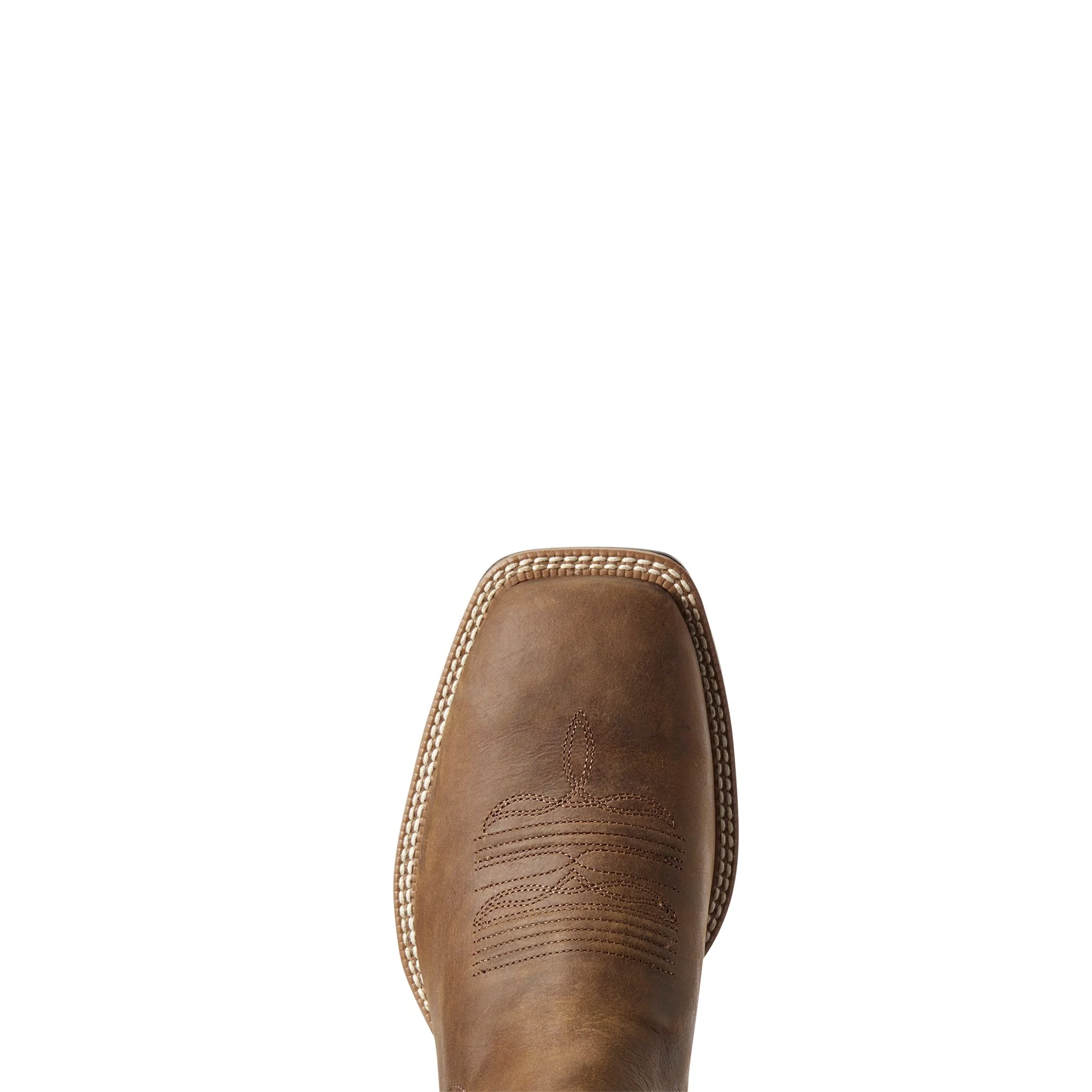 Ariat Men's Sport Booker Wide Square Toe Boot - Distressed Tan - Image 2