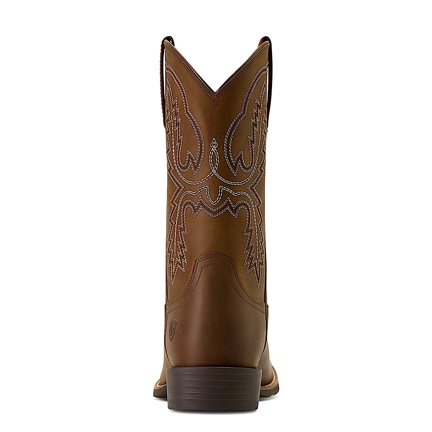 Ariat Men's Sport Spratten Wide Toe Cowboy Boot - Distressed Brown - Image 5