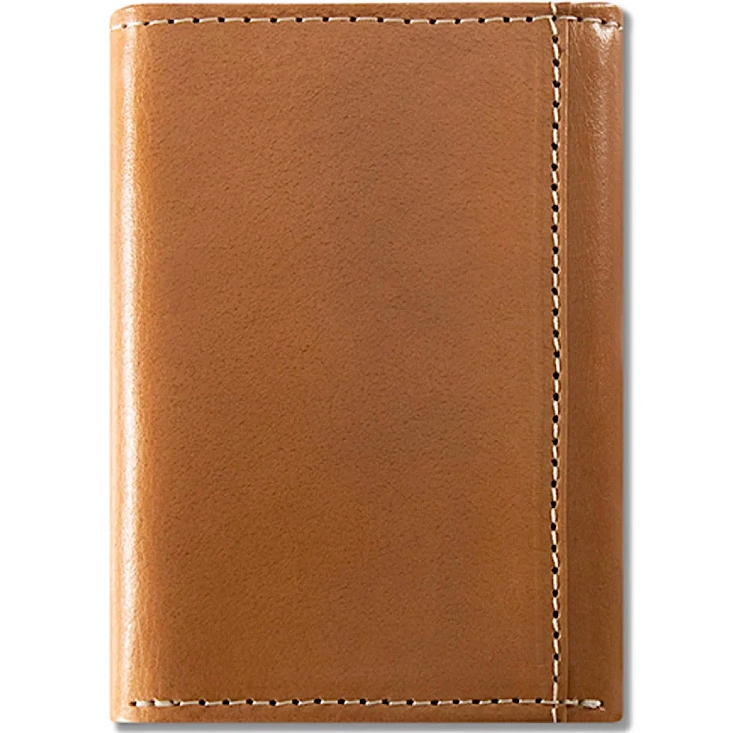 Ariat Men's Trifold Style Wallet Basket Weave Floral Shield - Tan - Image 3