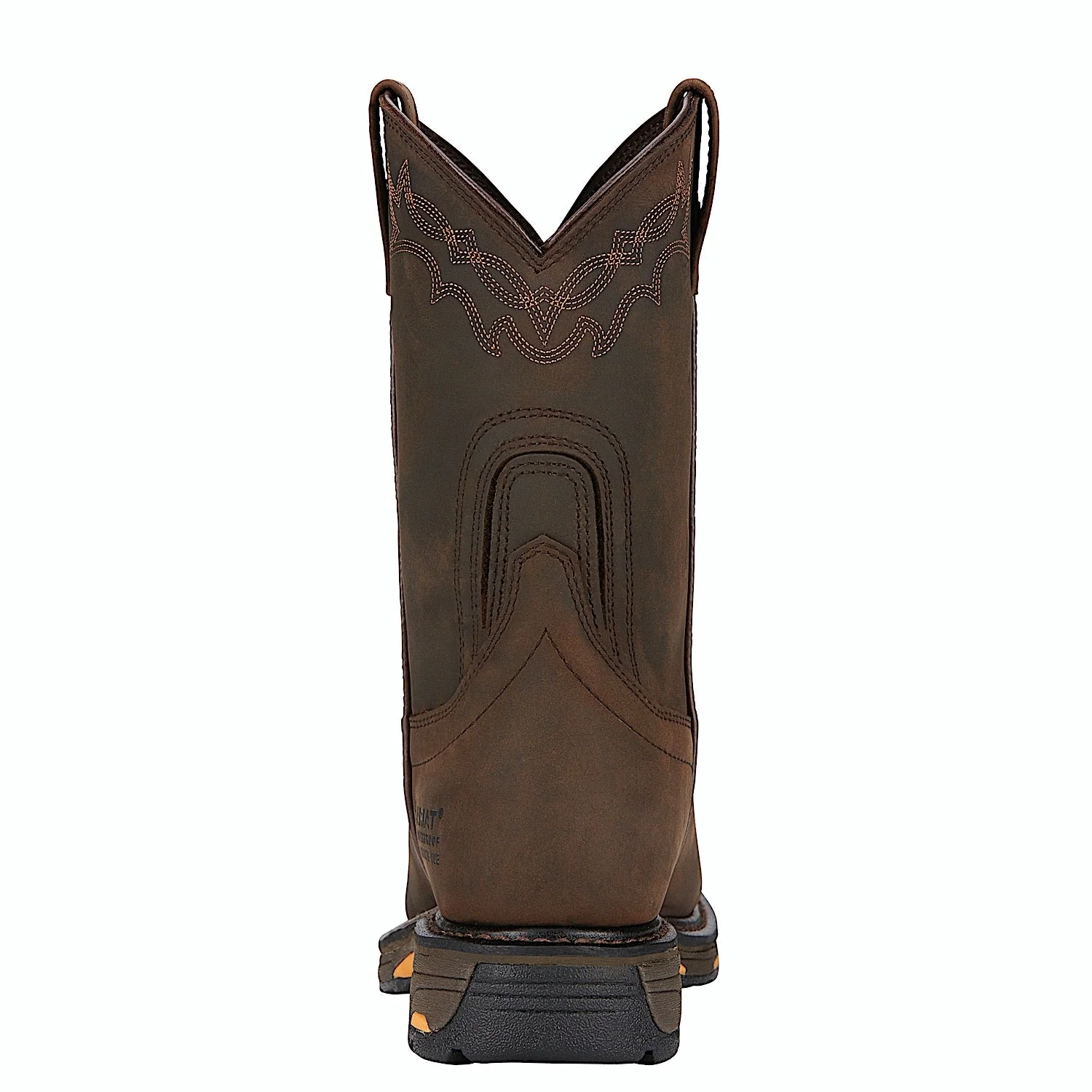 Ariat Men's Workhog Pull On Composite Toe Oily Distressed Brown - Image 3