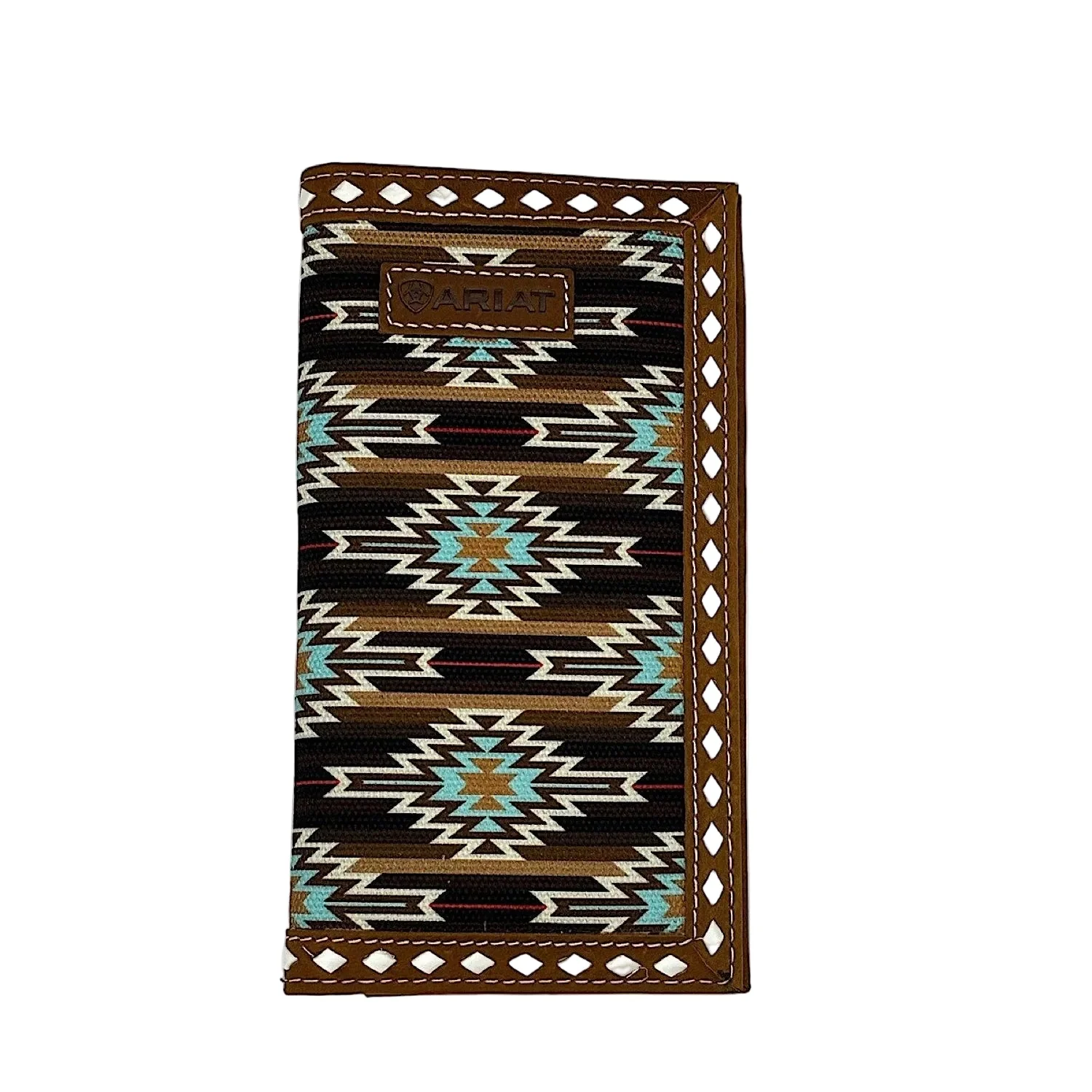 Ariat Rodeo Wallet Youth Southwest Diamond Lace - Brown