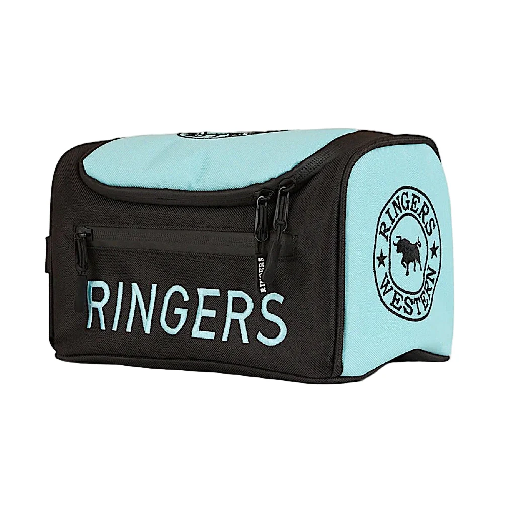 Ringers Western Unisex Occy Toiletry Bag - Black/Turquoise