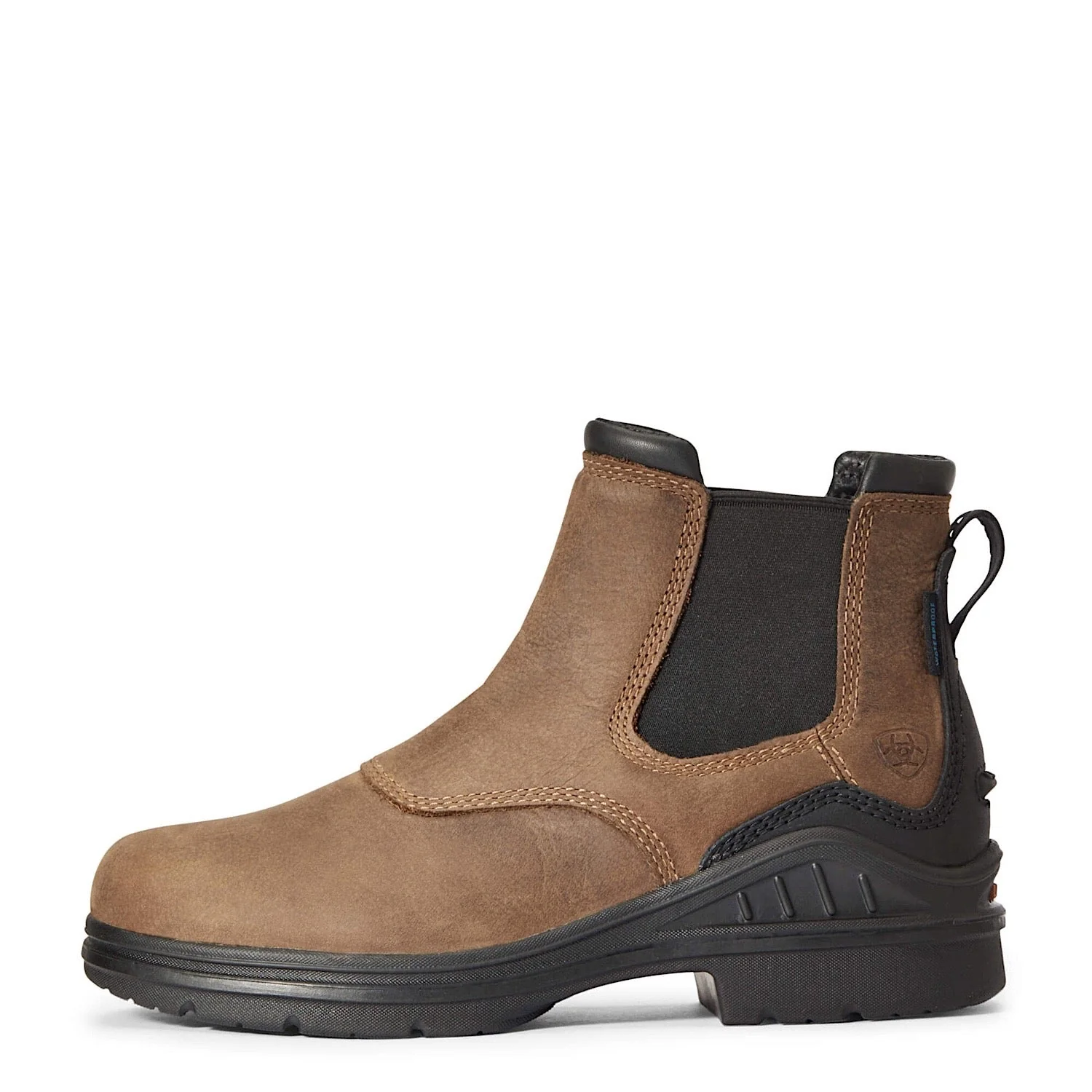 Ariat Women's Barnyard Twin Gore II Waterproof Boot Antique Brown - Image 2