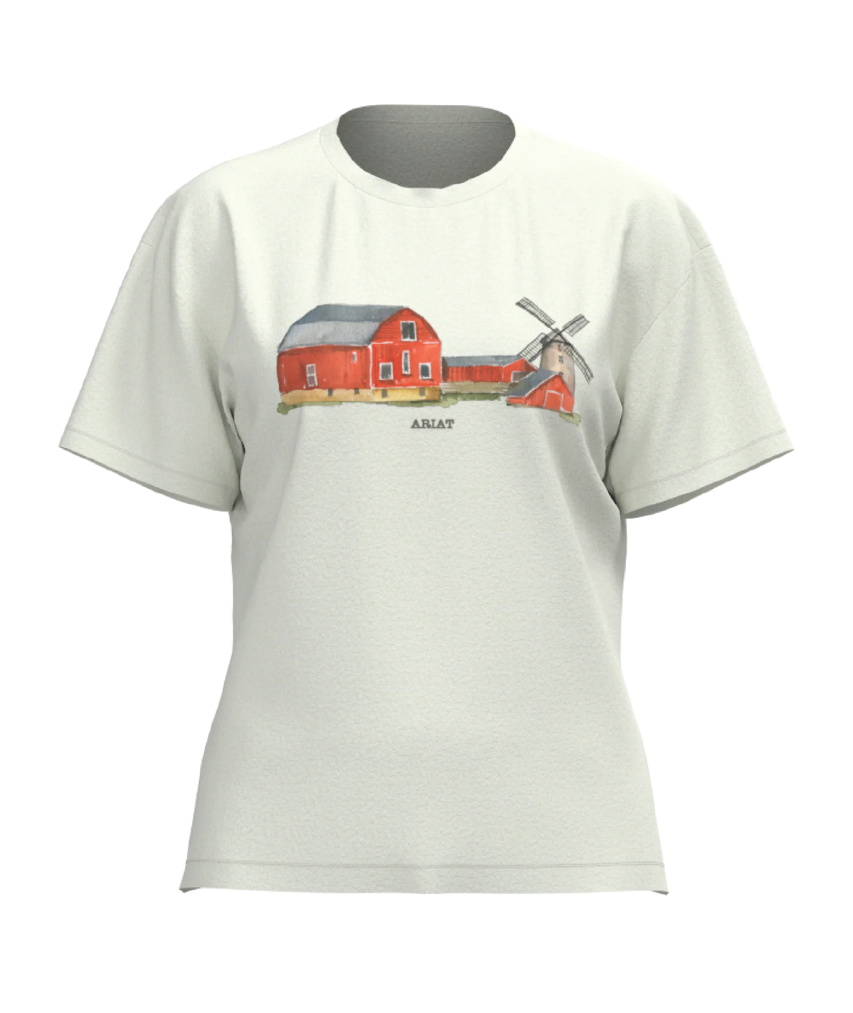 Ariat Women's Better Farms T Shirt - Antique White