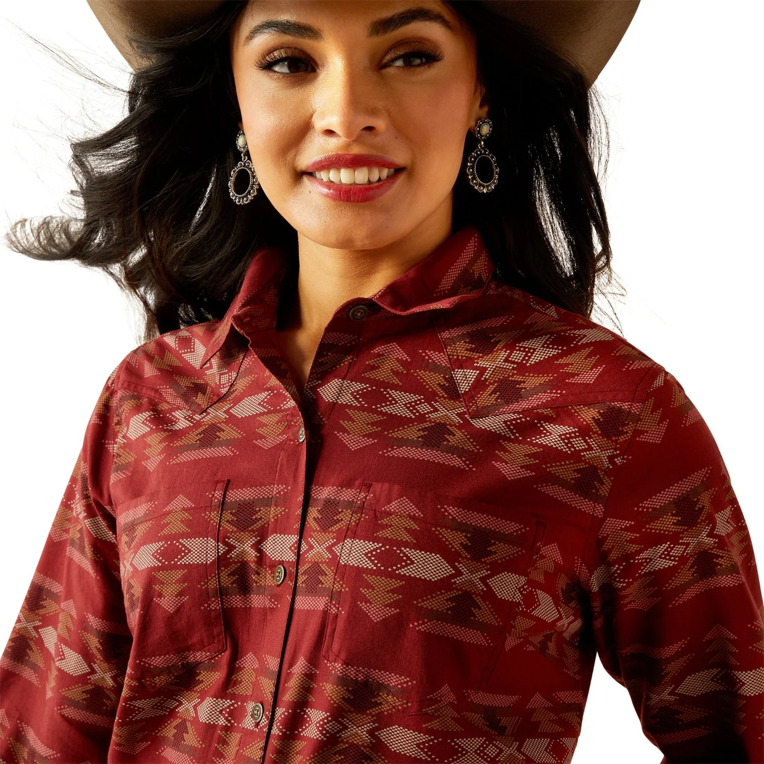 Ariat Women's Billie Jean Shirt - Sadie Southwest - Image 4